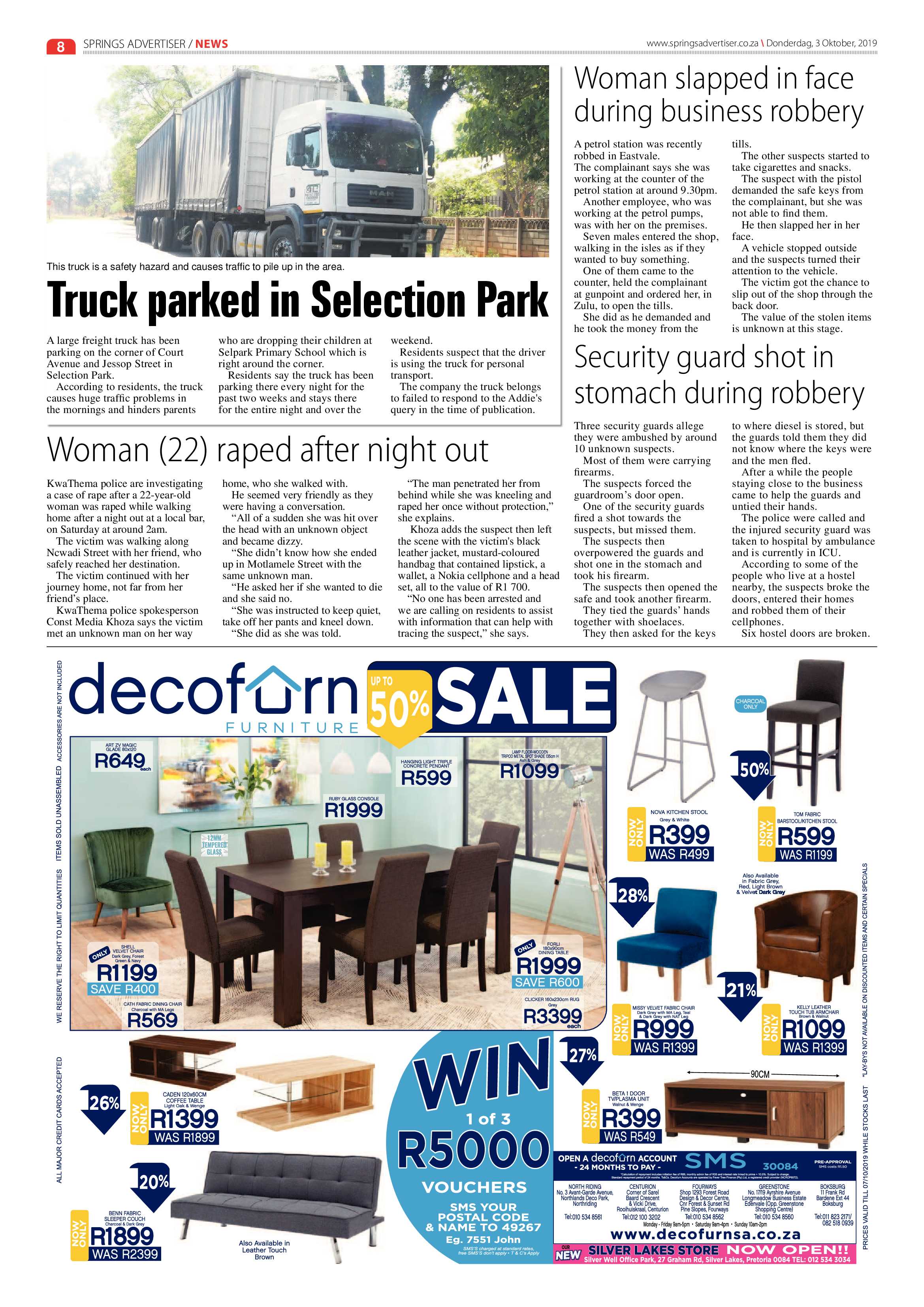Springs Advertiser 03 October 2019 page 8