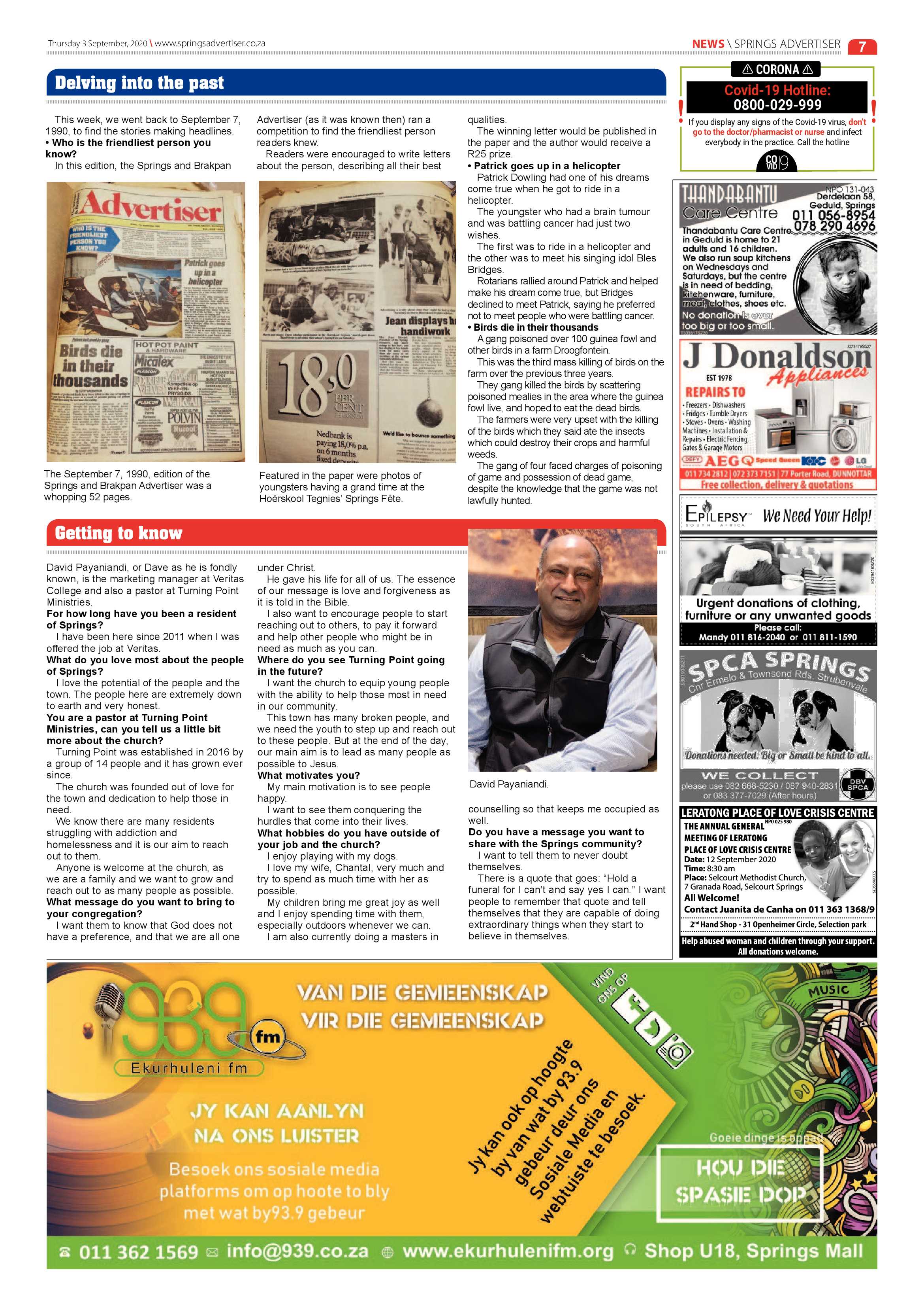Springs Advertiser 03 September 2020 page 7