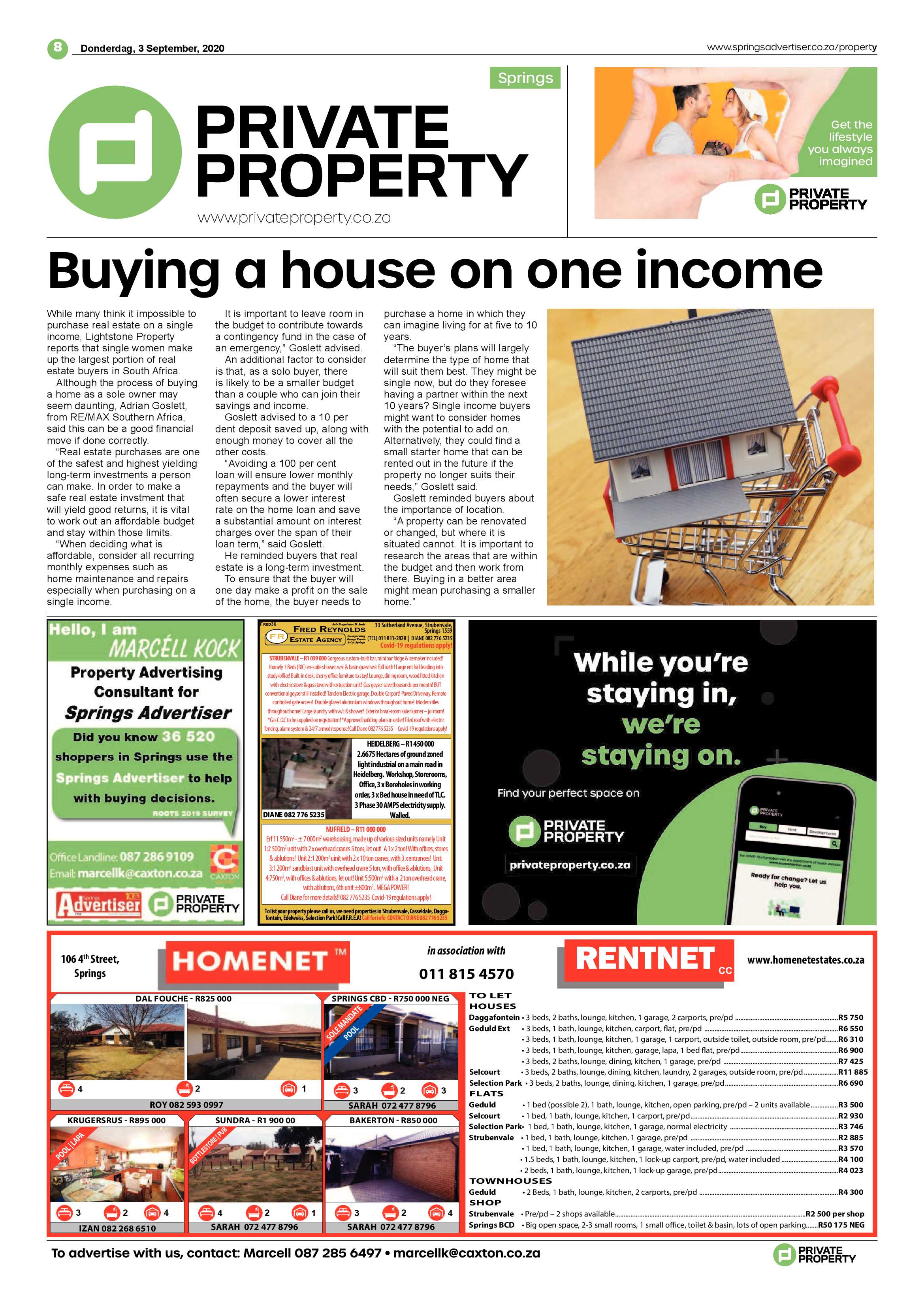 Springs Advertiser 03 September 2020 page 8