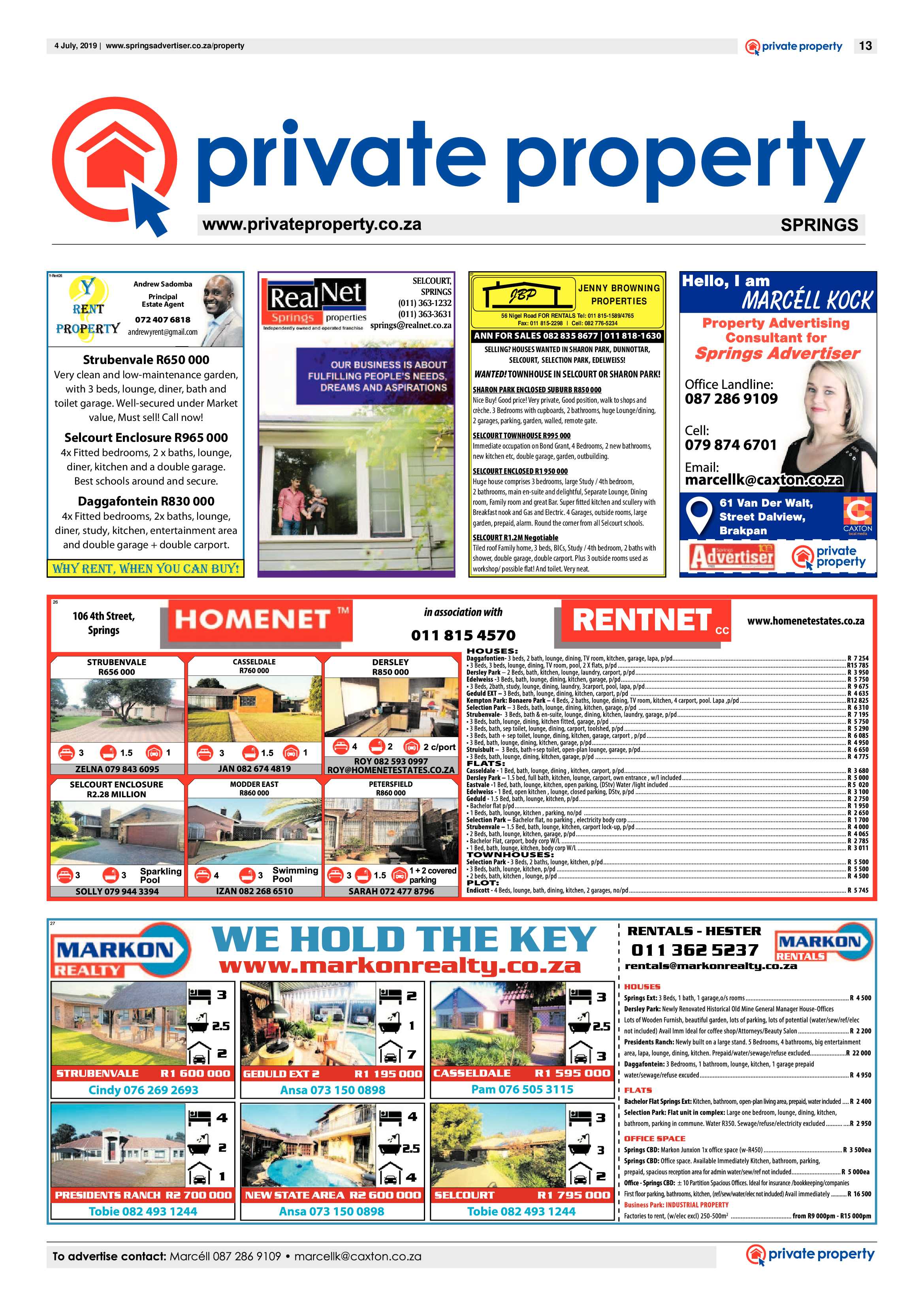 Springs Advertiser 04 July 2019 page 13