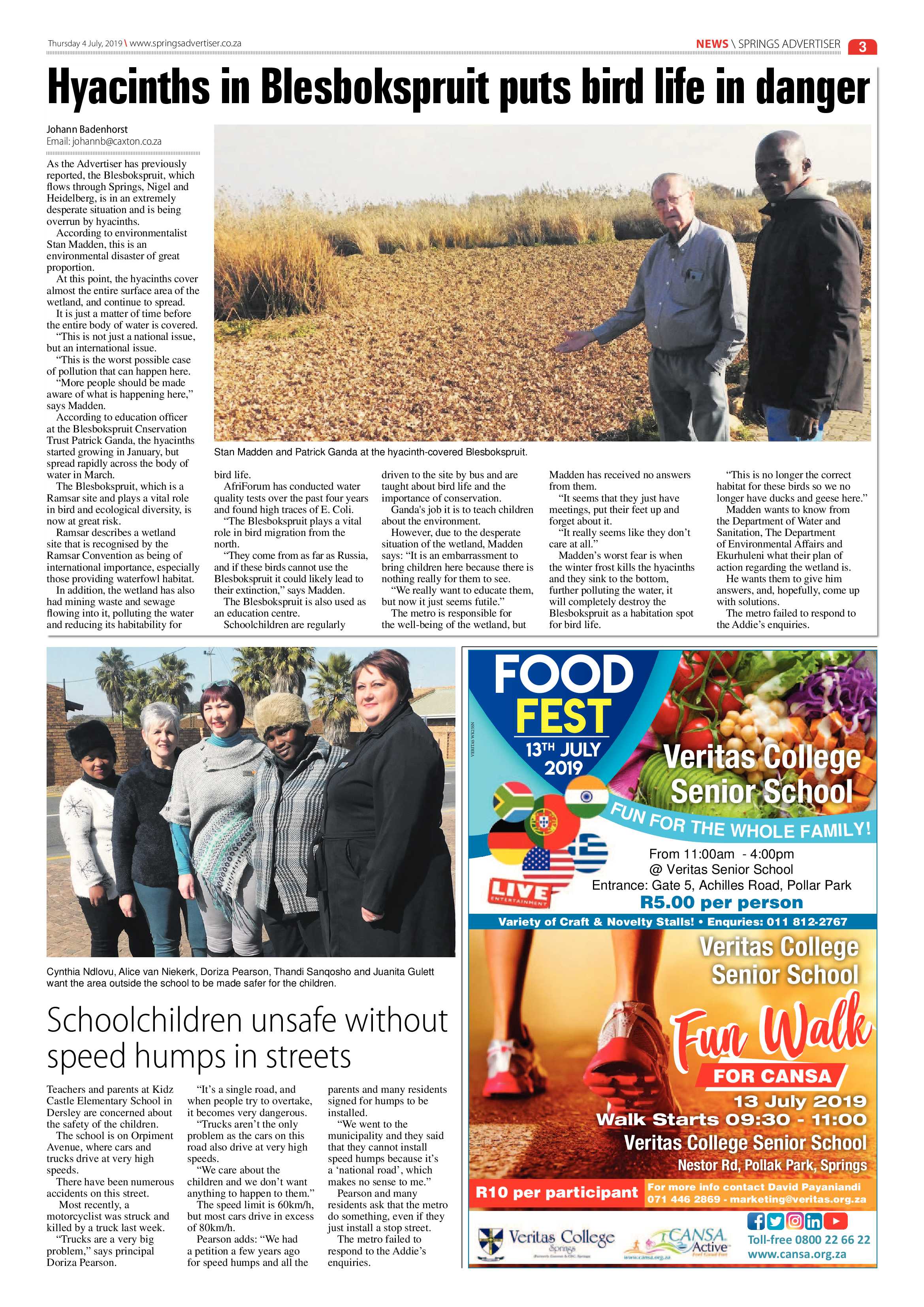 Springs Advertiser 04 July 2019 page 3