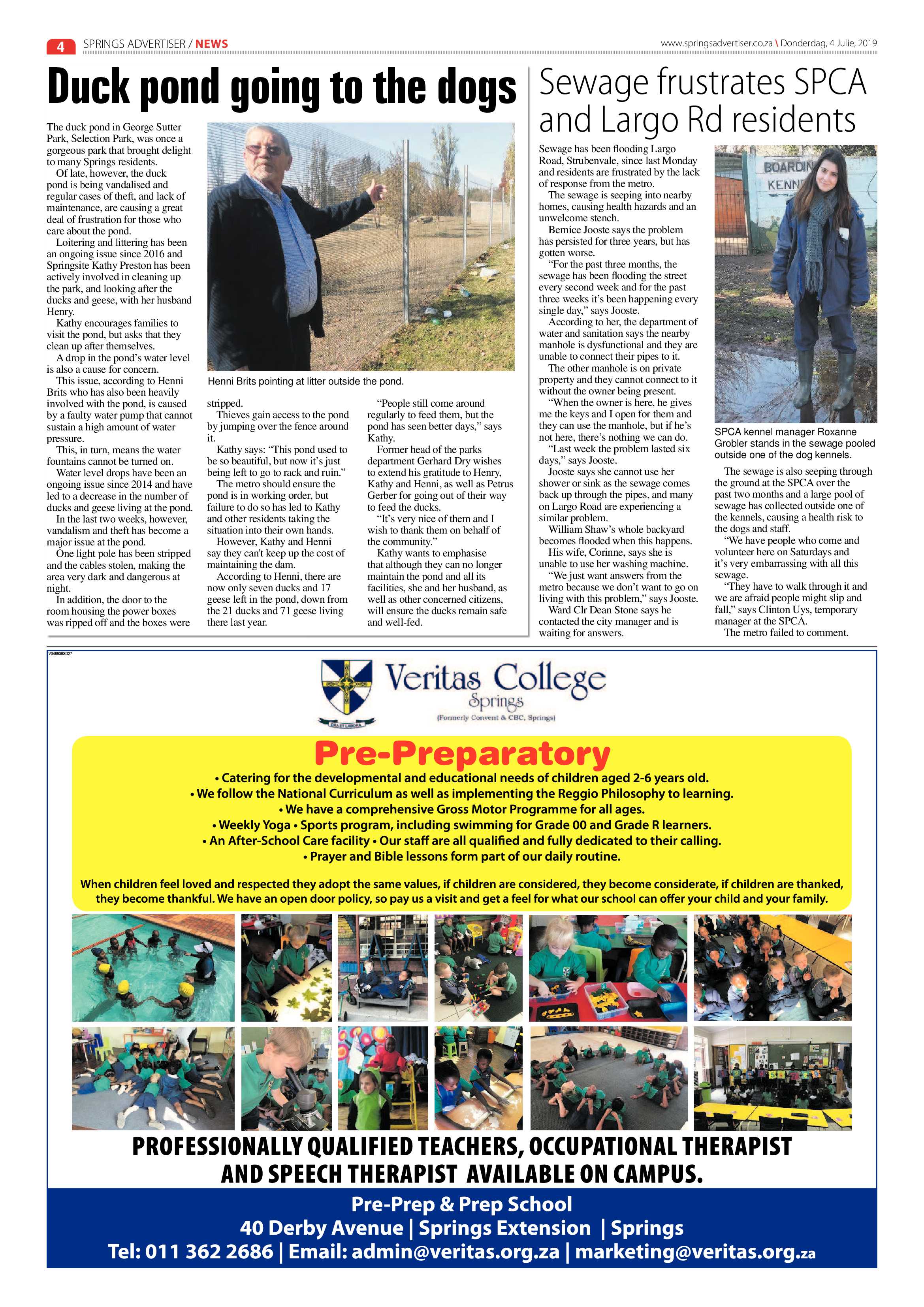 Springs Advertiser 04 July 2019 page 4