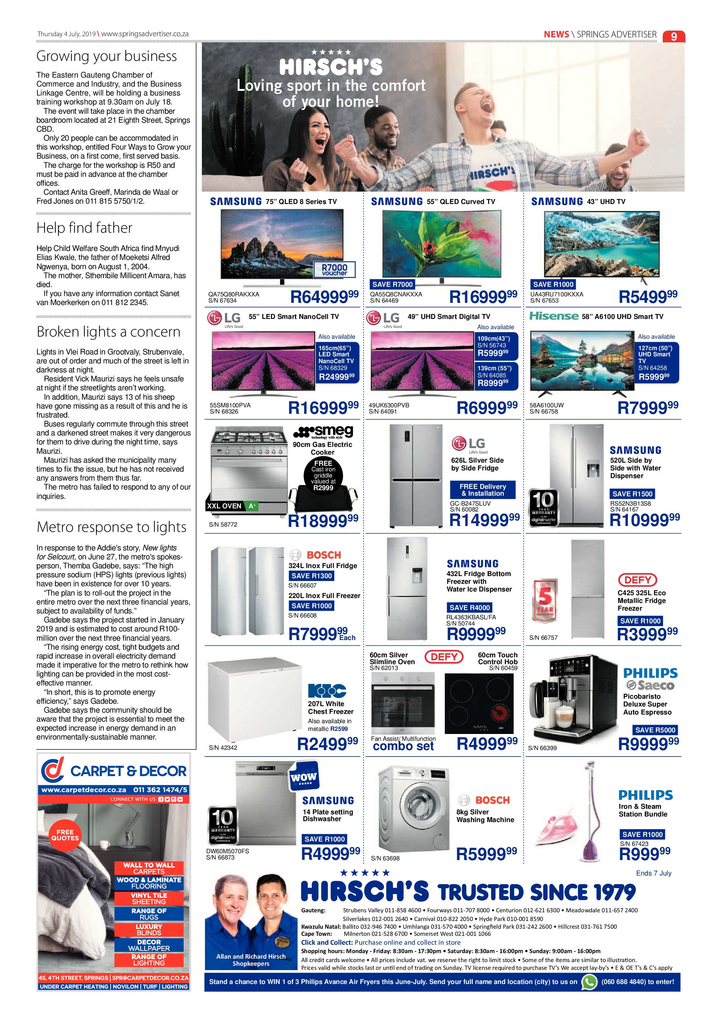 Springs Advertiser 04 July 2019 page 9