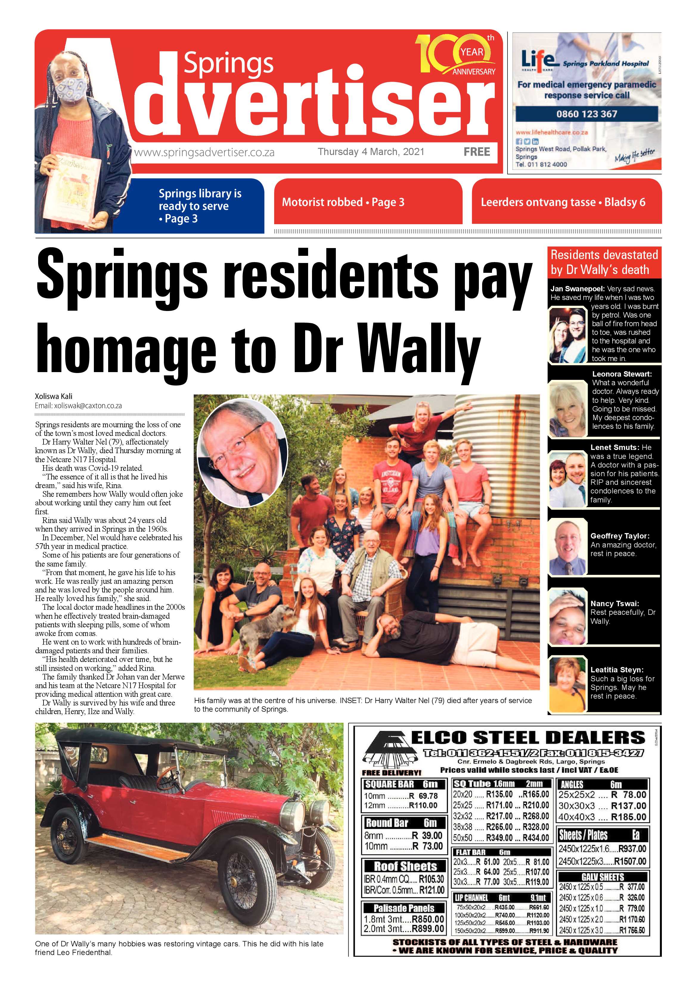 Springs Advertiser 04 March 2021 page 1