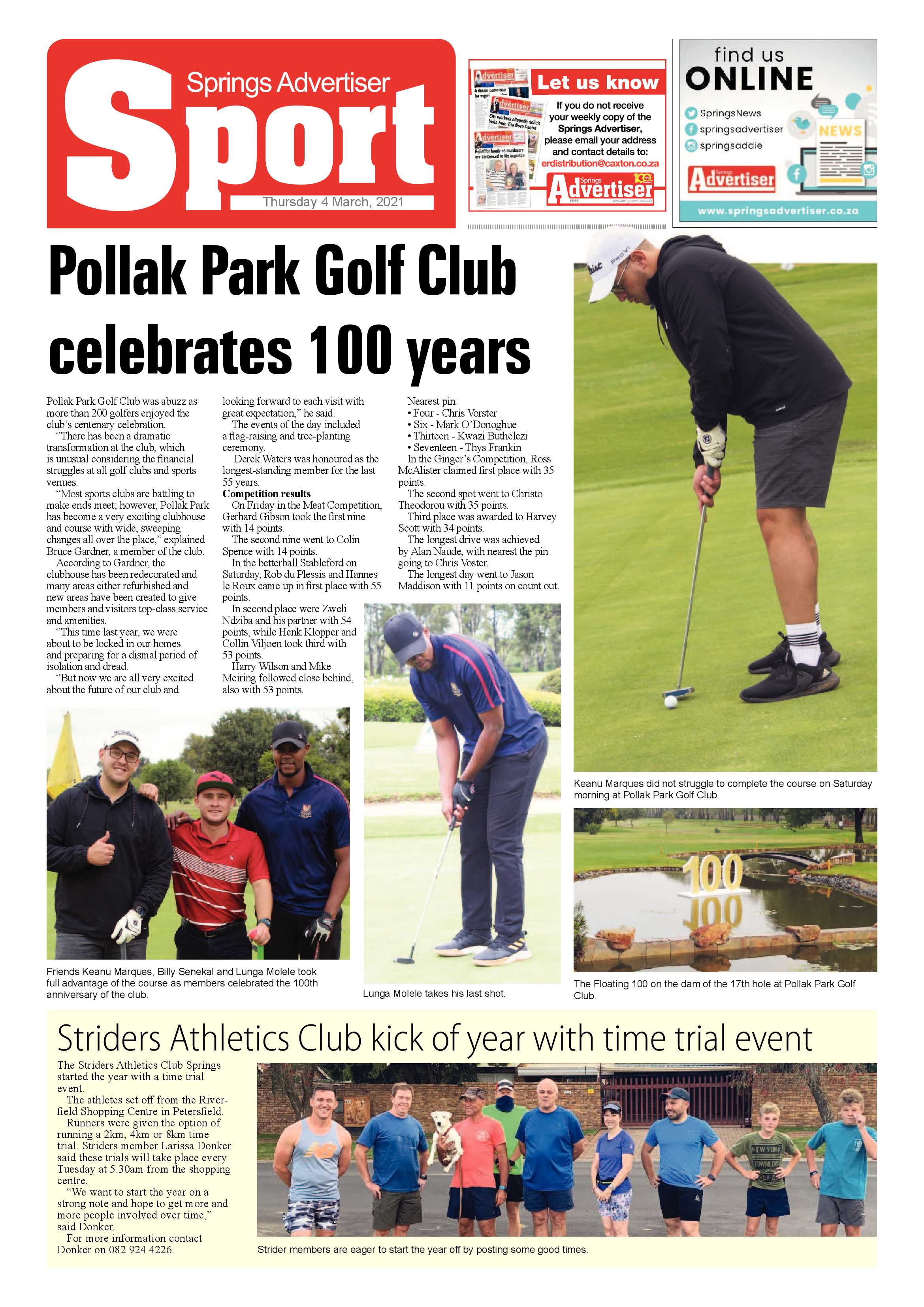 Springs Advertiser 04 March 2021 page 16