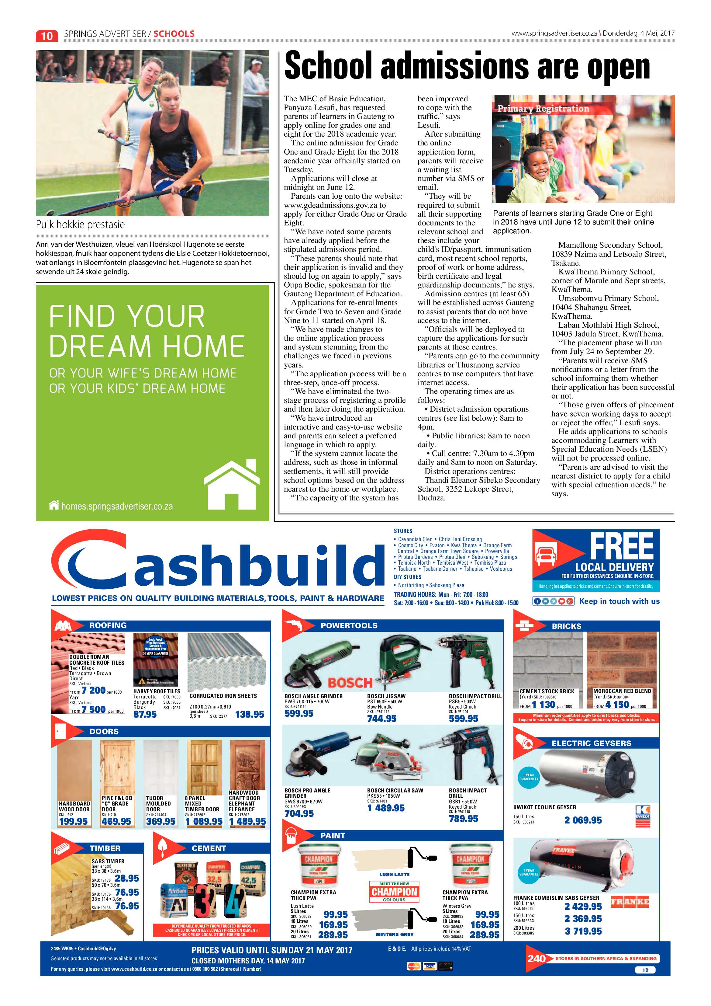 Springs Advertiser 04 May 2017 page 10