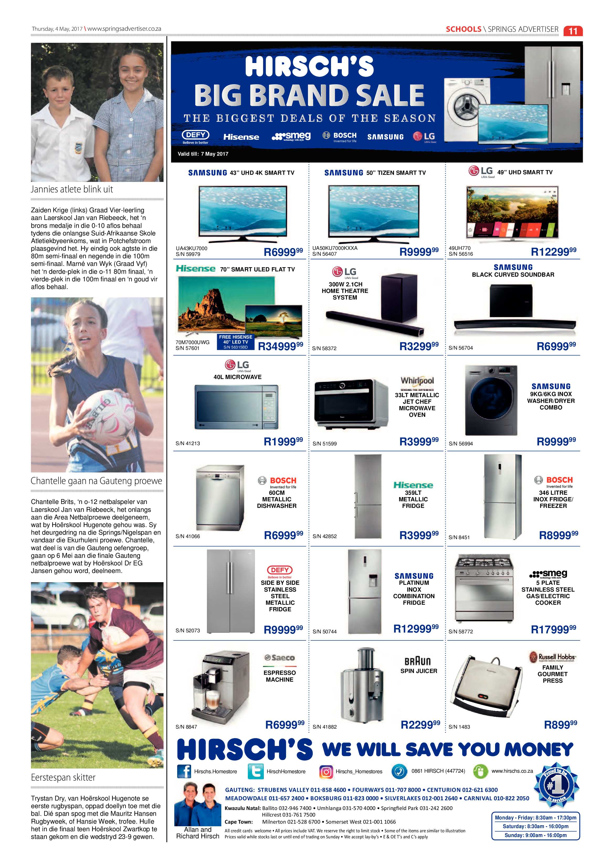 Springs Advertiser 04 May 2017 page 11