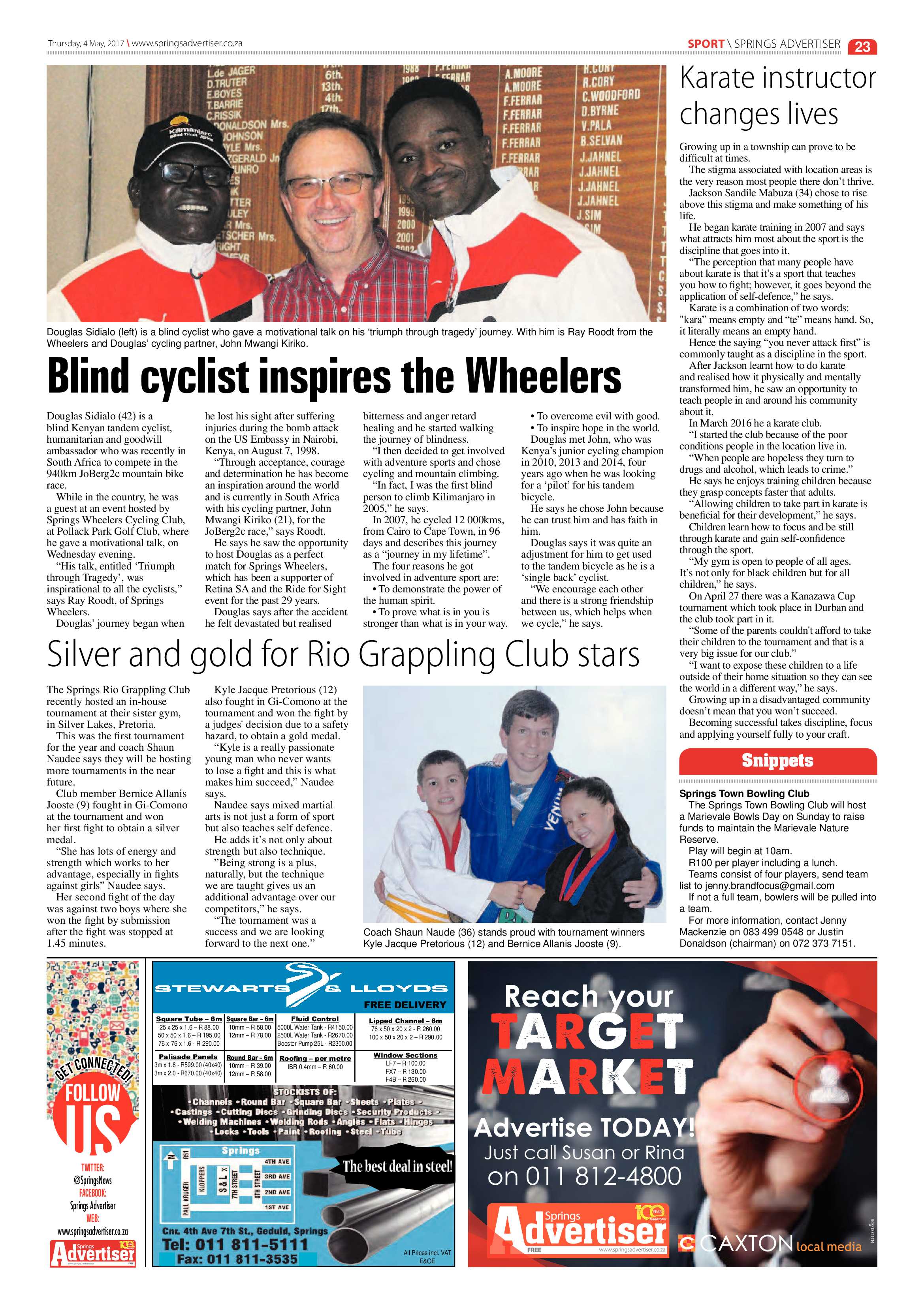 Springs Advertiser 04 May 2017 page 23