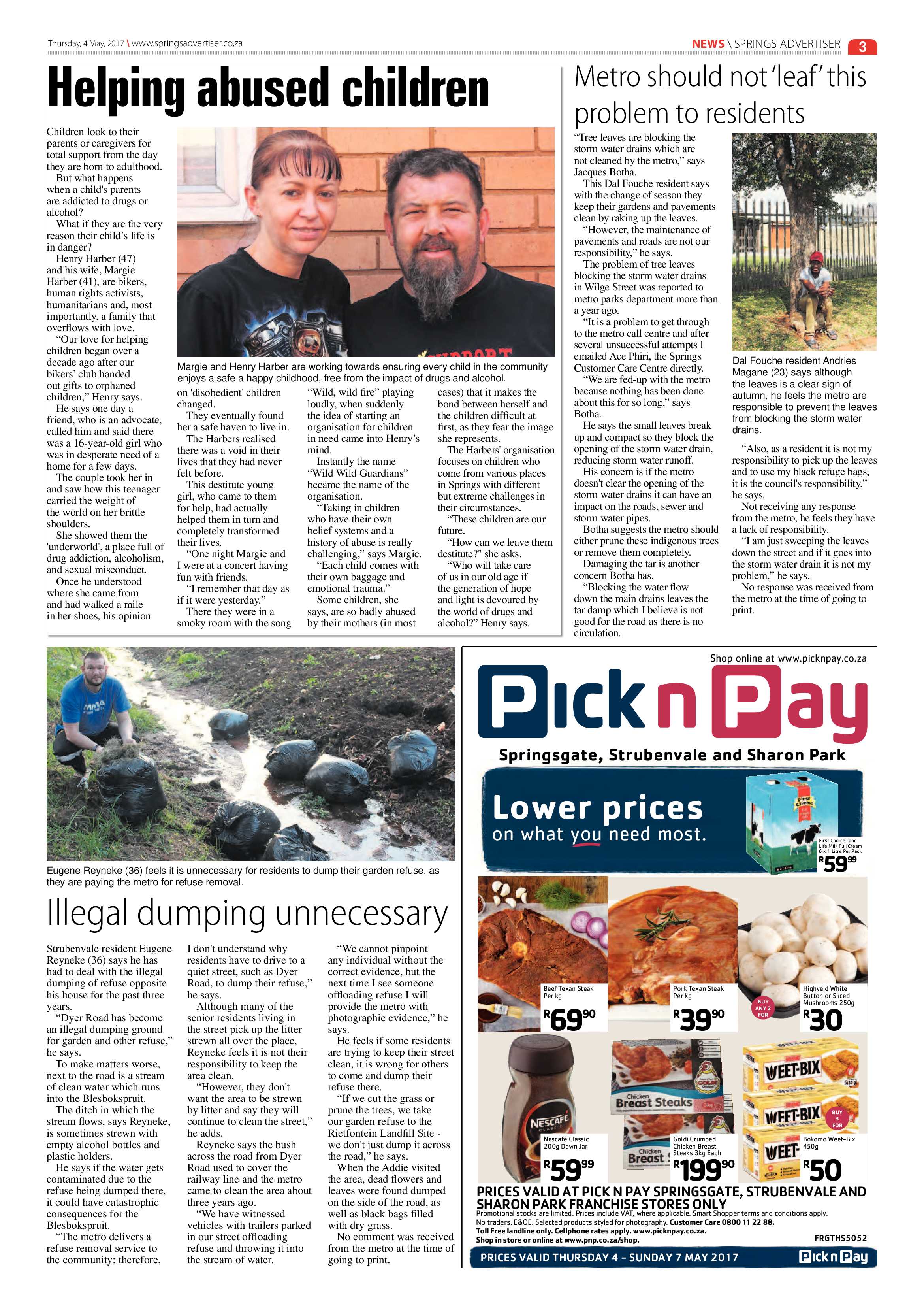 Springs Advertiser 04 May 2017 page 3