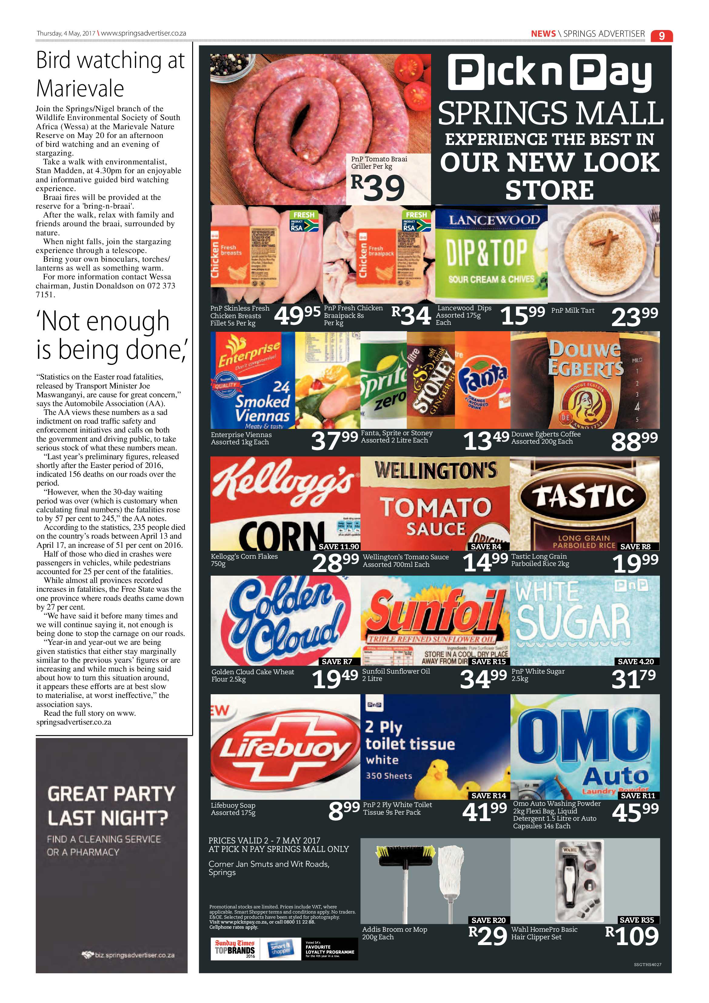Springs Advertiser 04 May 2017 page 9