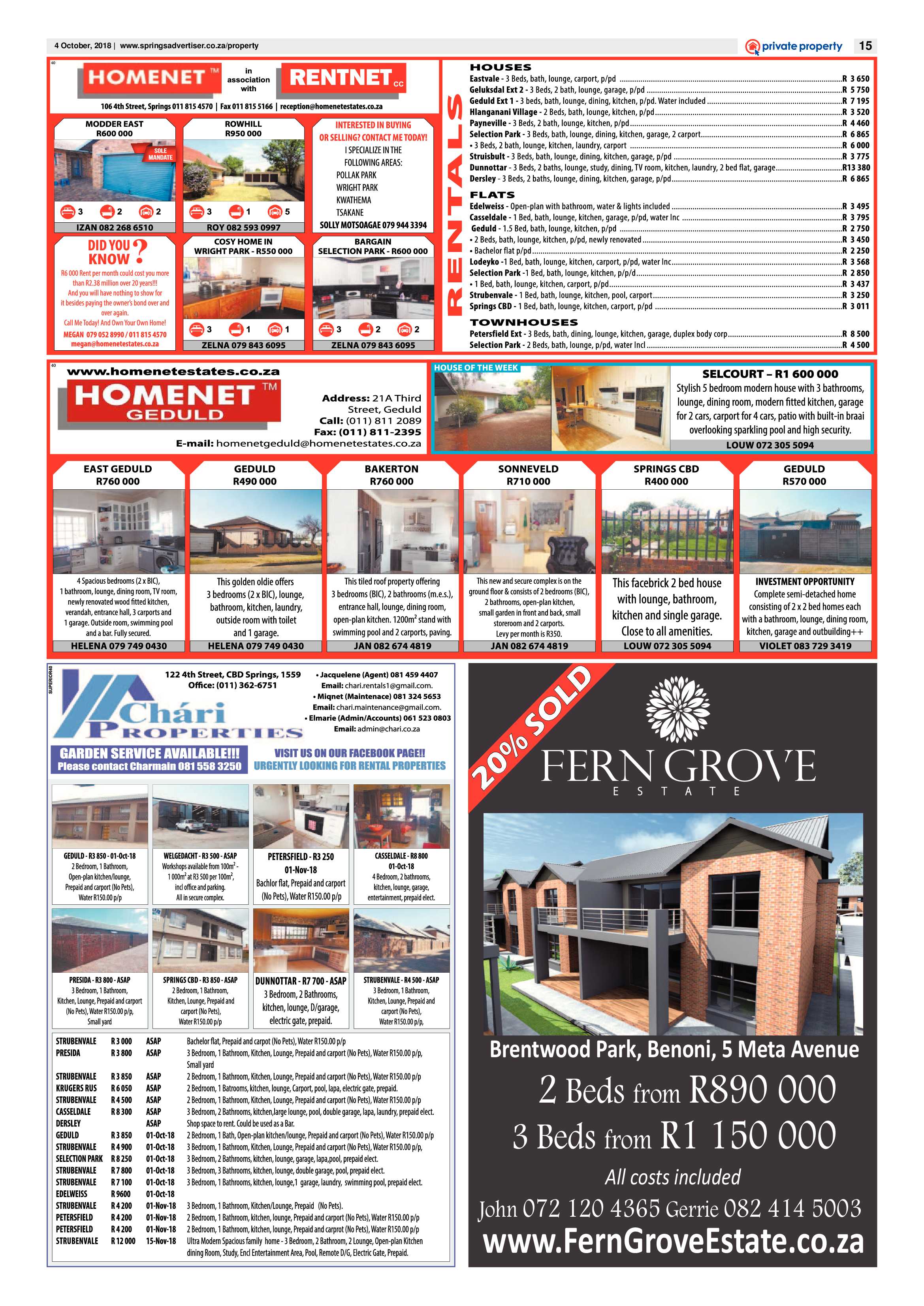Springs Advertiser 04 October 2018 page 15
