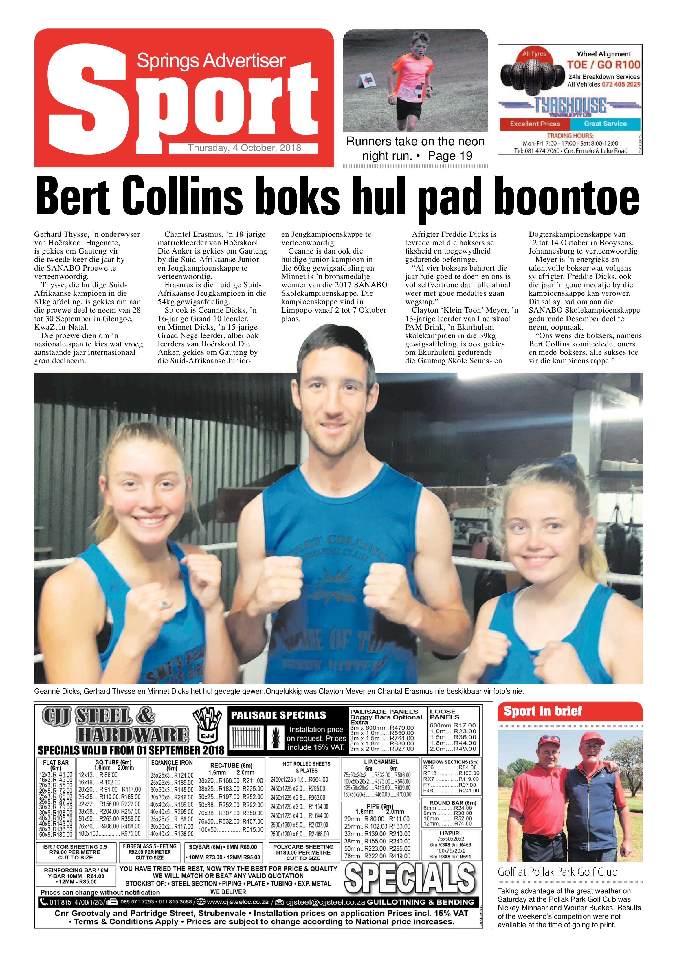 Springs Advertiser 04 October 2018 page 20