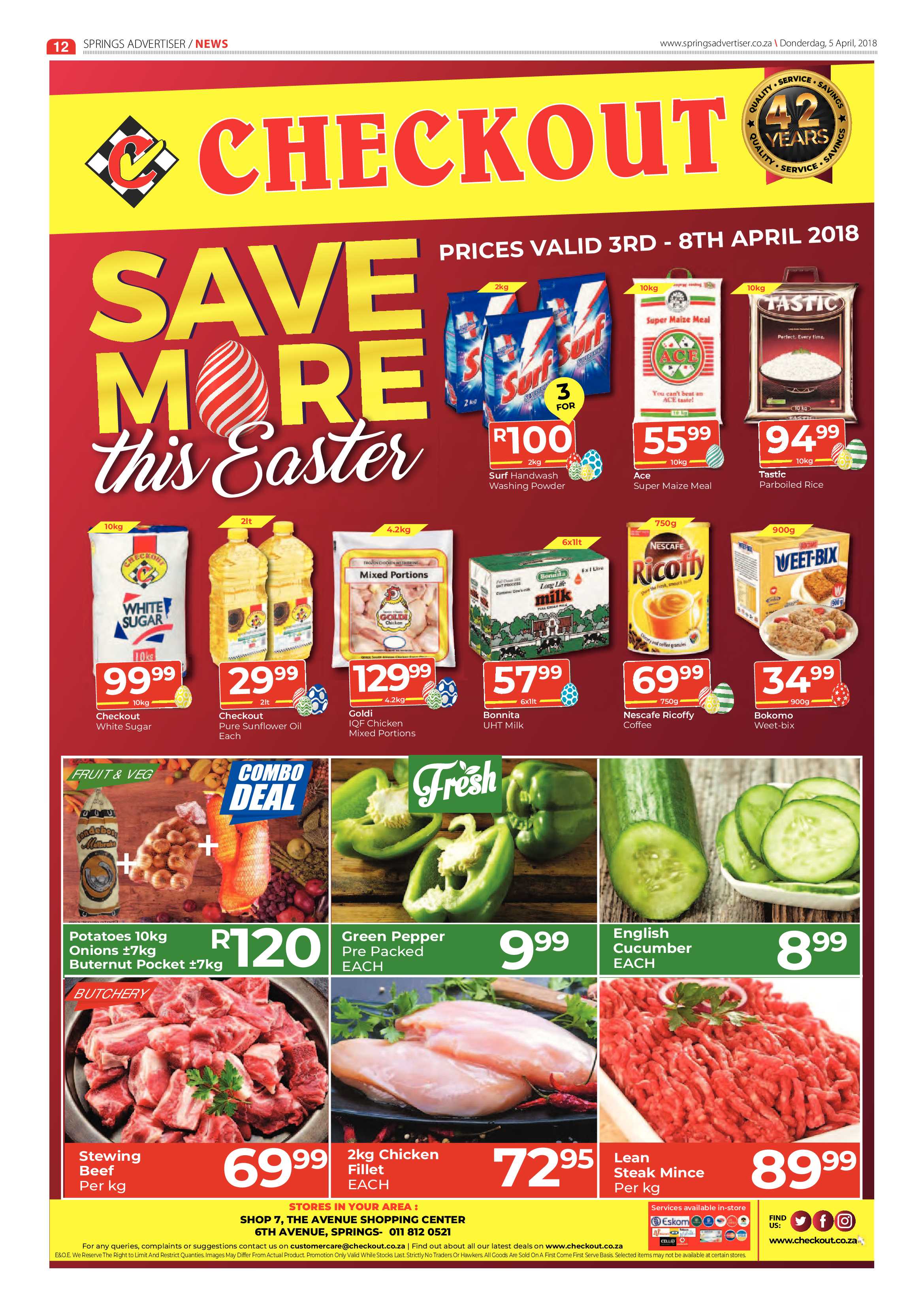 Springs Advertiser 05 April 2018 page 12