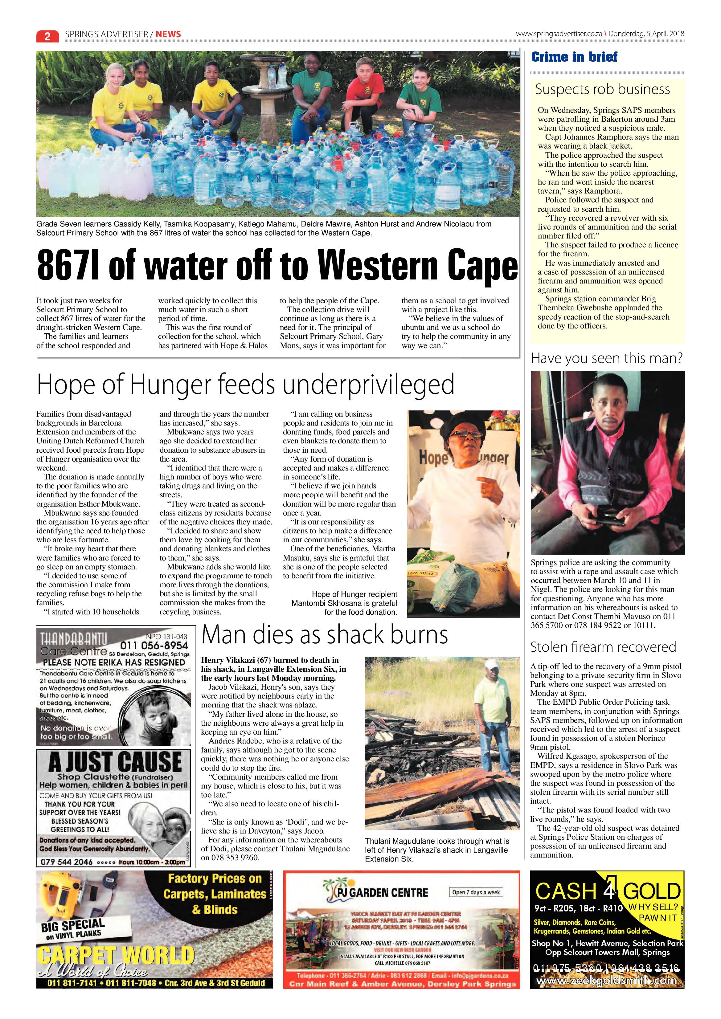 Springs Advertiser 05 April 2018 page 2