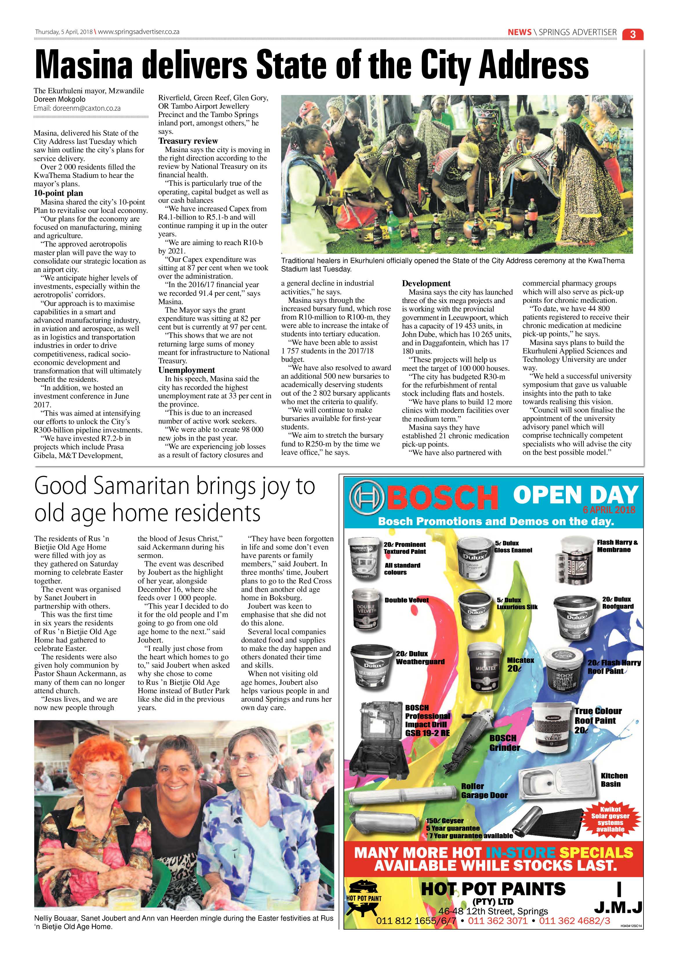 Springs Advertiser 05 April 2018 page 3