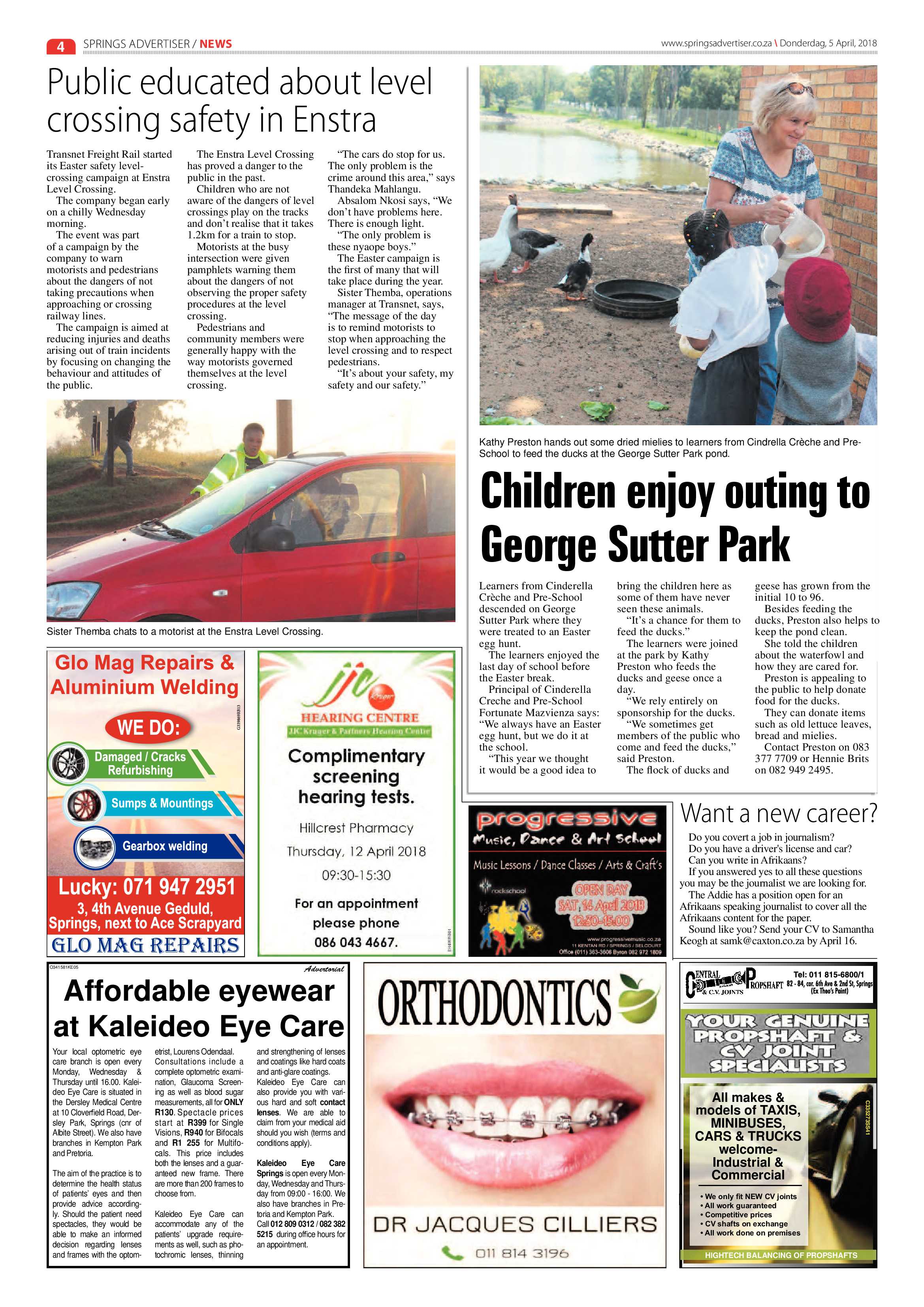 Springs Advertiser 05 April 2018 page 4