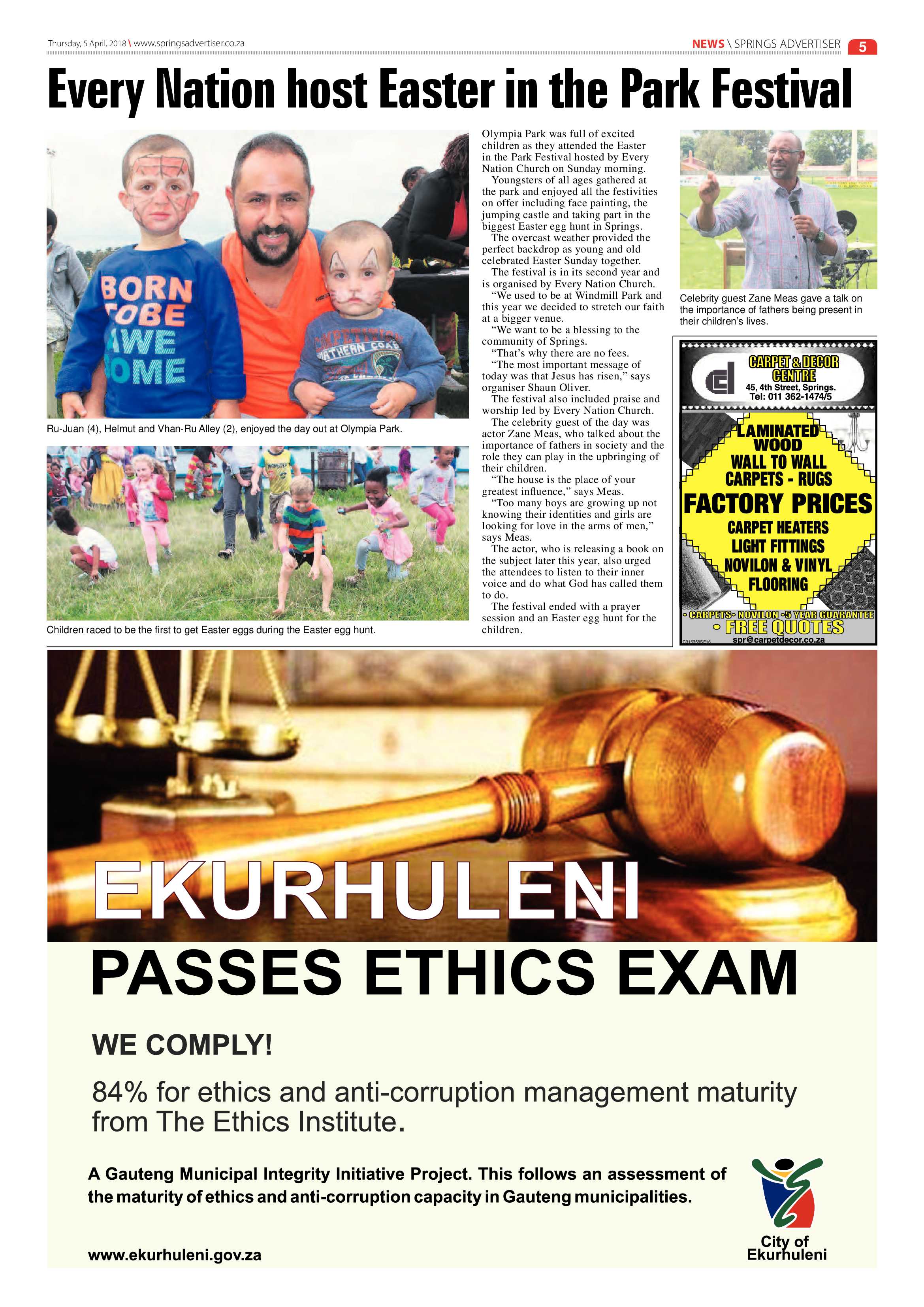 Springs Advertiser 05 April 2018 page 5