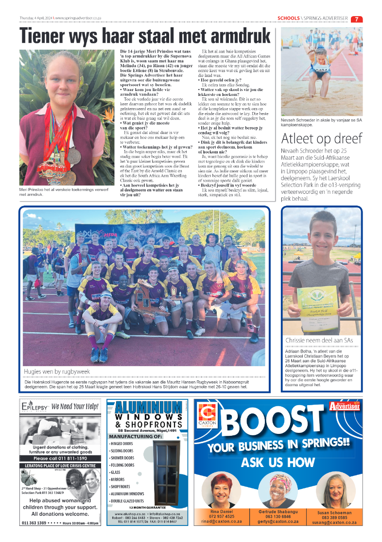 Springs Advertiser 05 April 2024 page 7