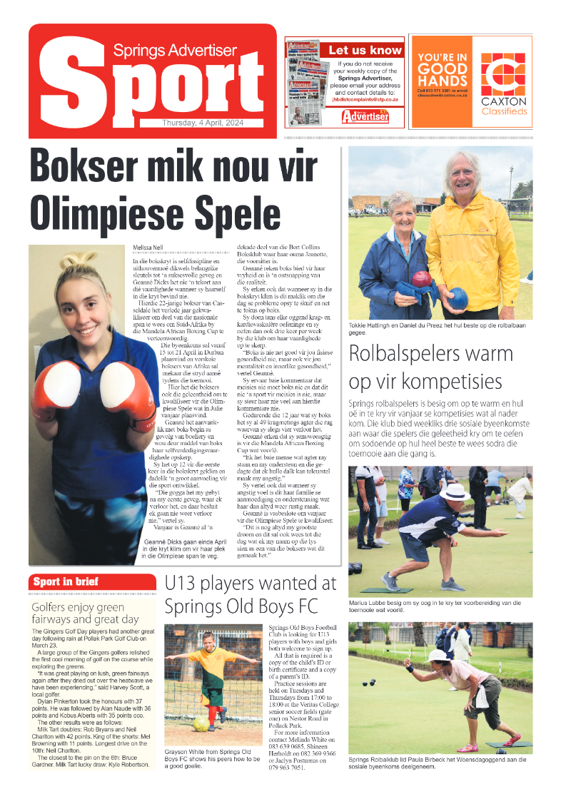 Springs Advertiser 05 April 2024 page 8