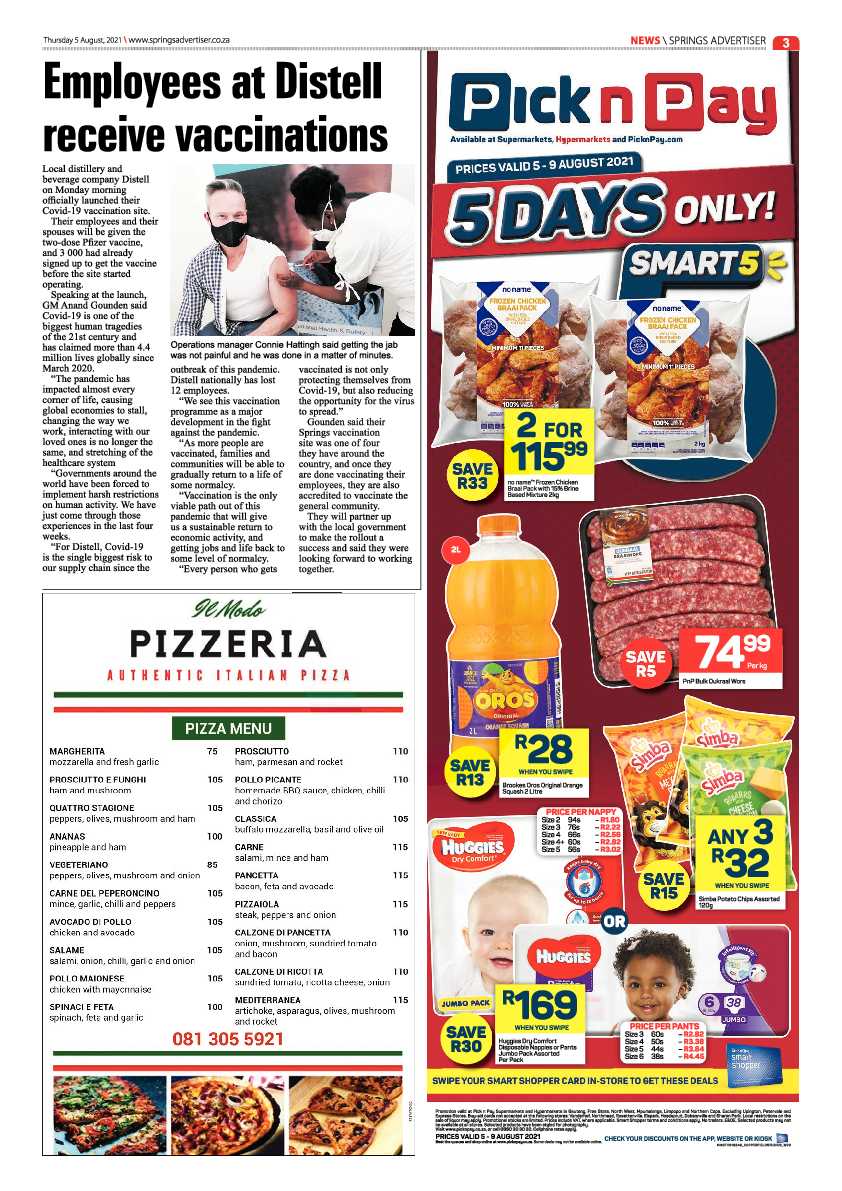 Springs Advertiser 05 August 2021 page 3
