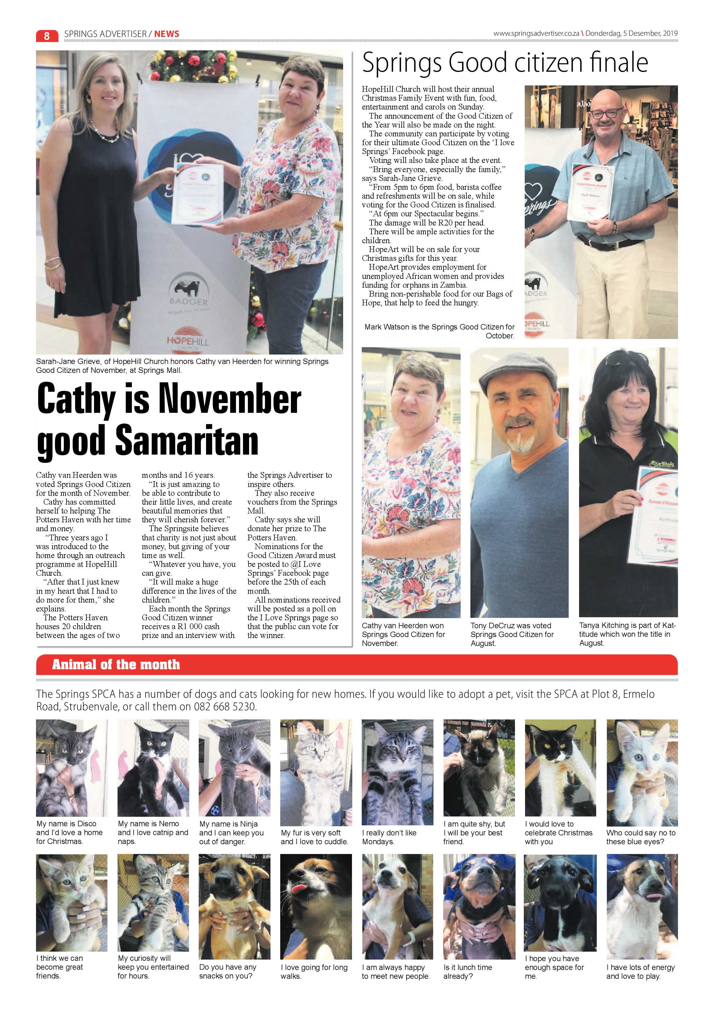 Springs Advertiser 05 December 2019 page 8