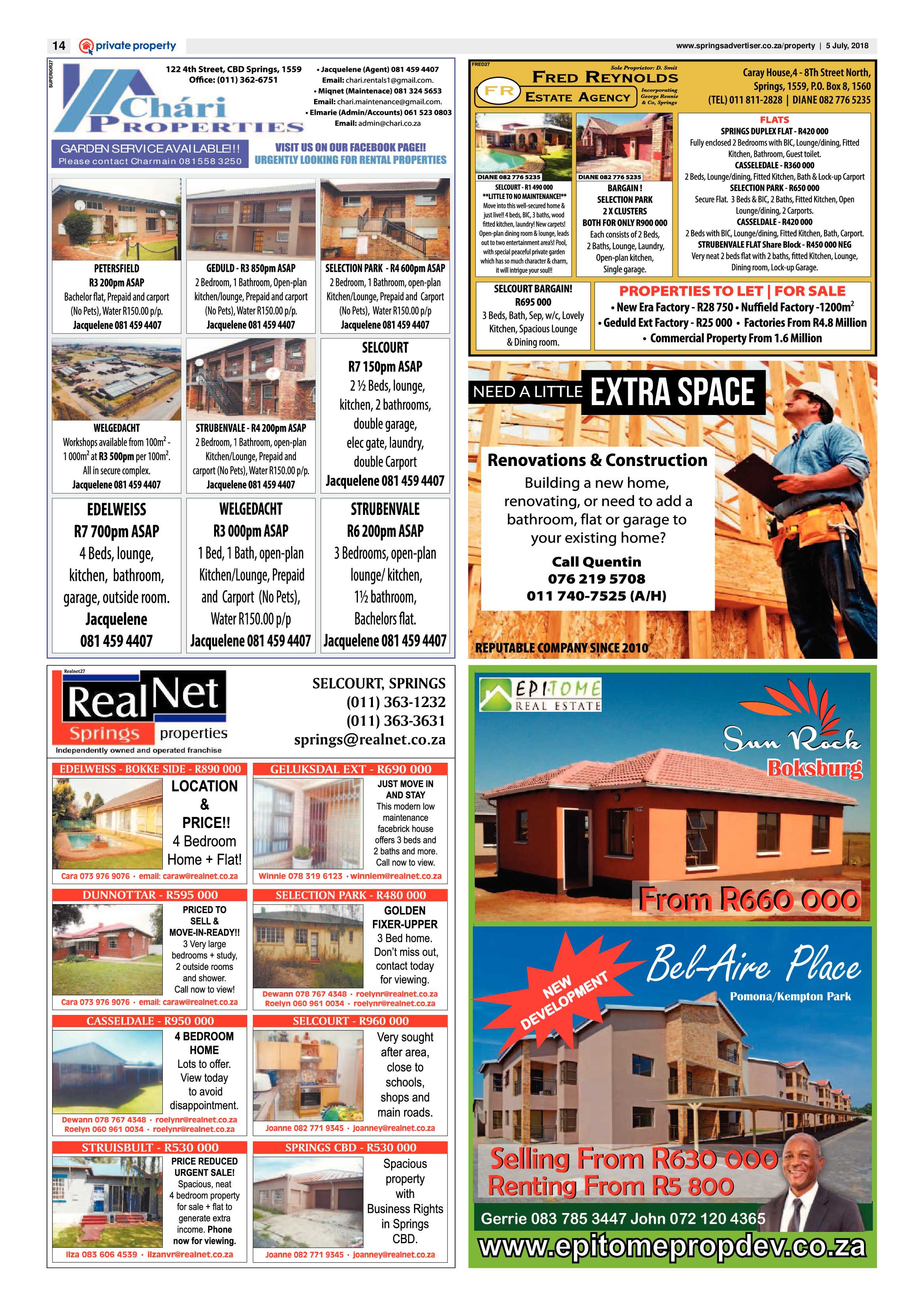 Springs Advertiser 05 July 2018 page 14