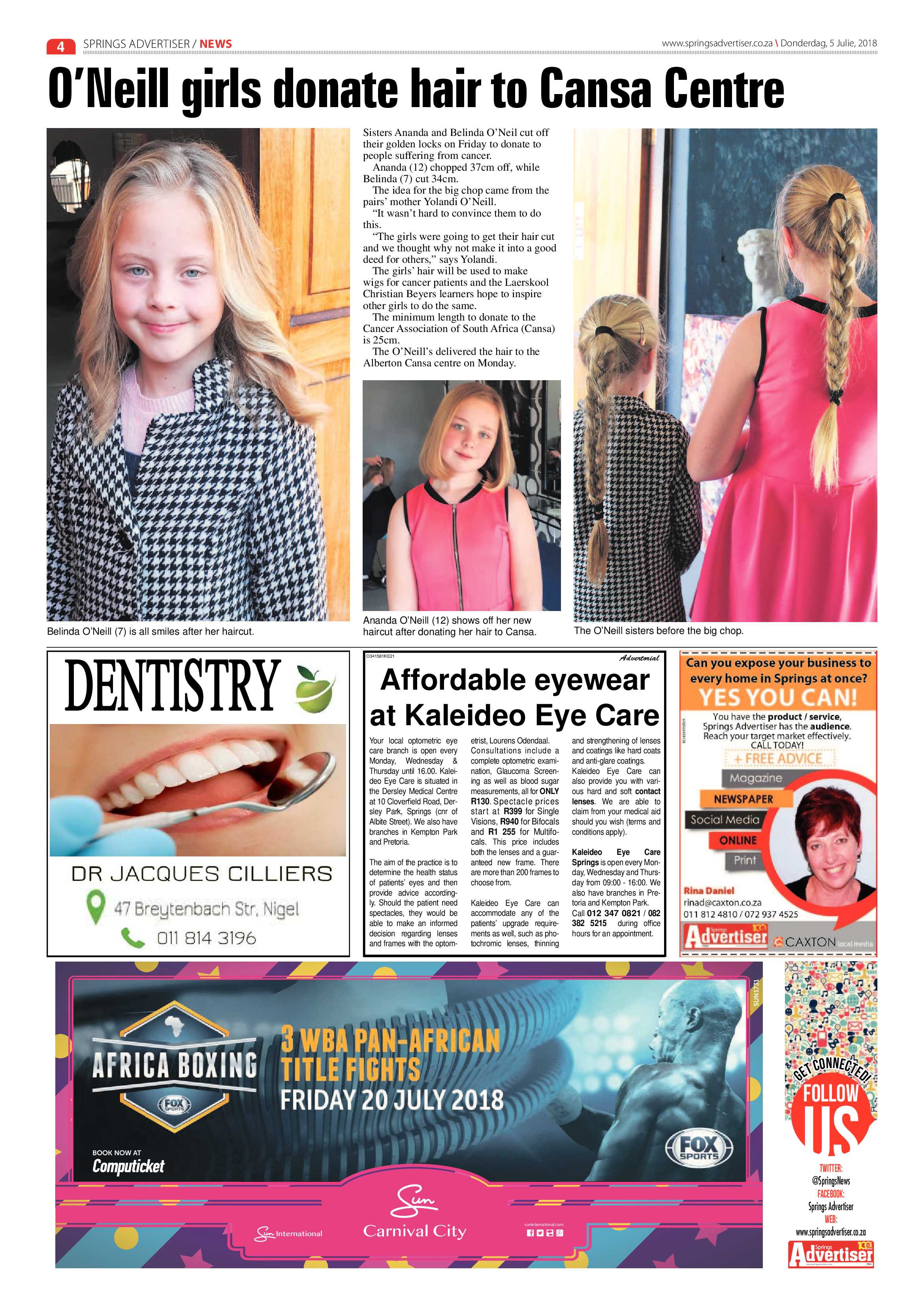Springs Advertiser 05 July 2018 page 4