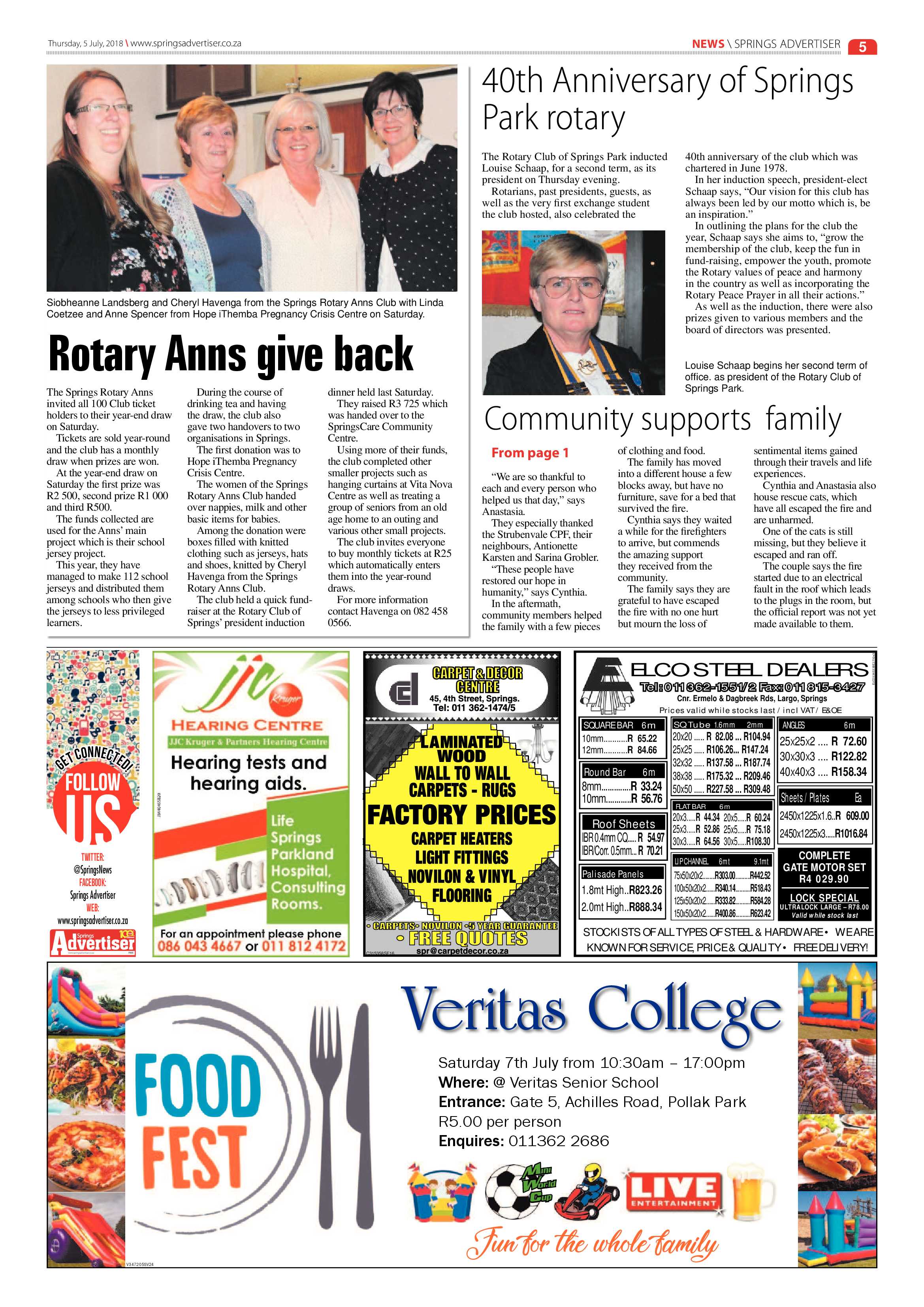 Springs Advertiser 05 July 2018 page 5