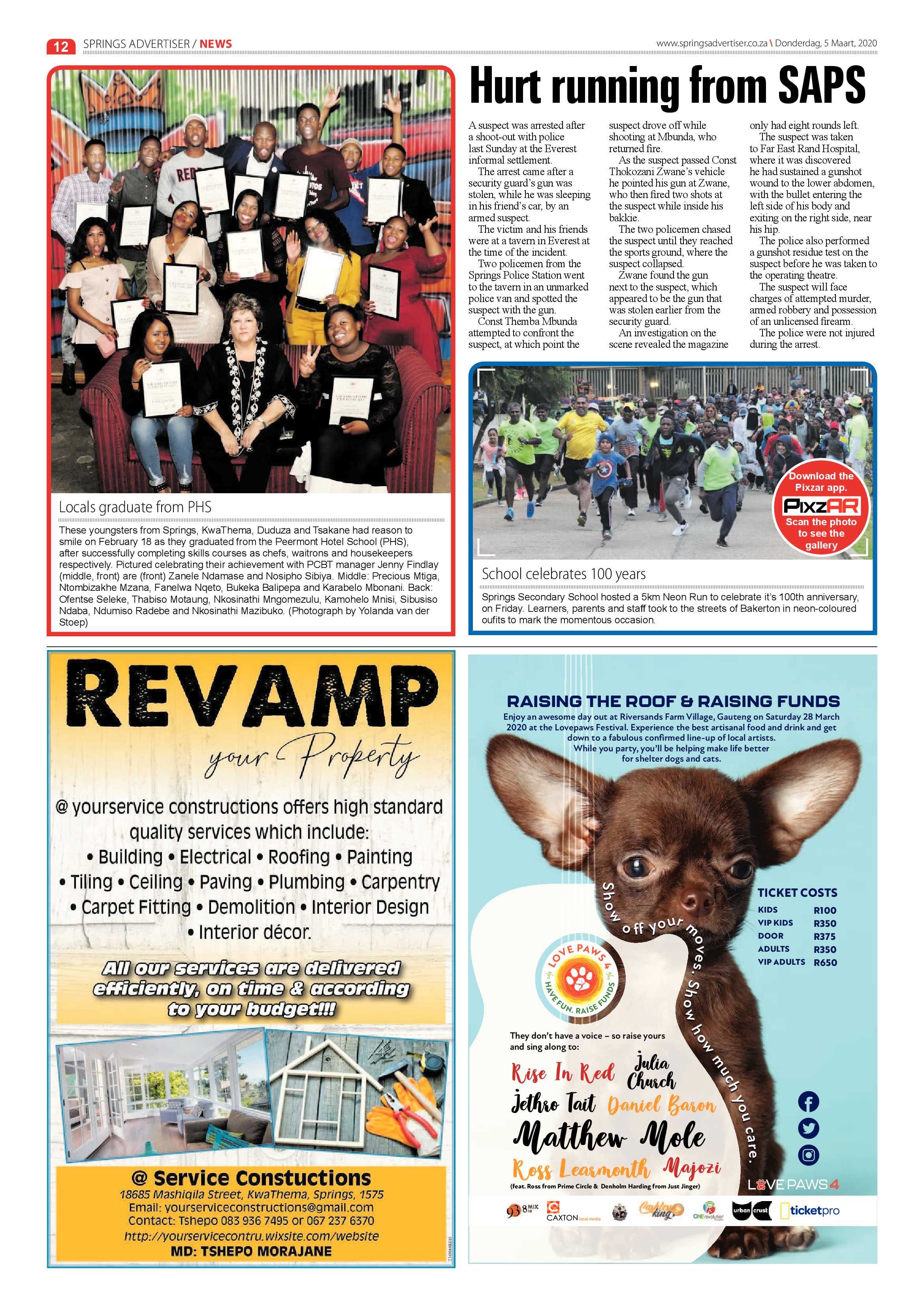 Springs Advertiser 05 March 2020 page 12
