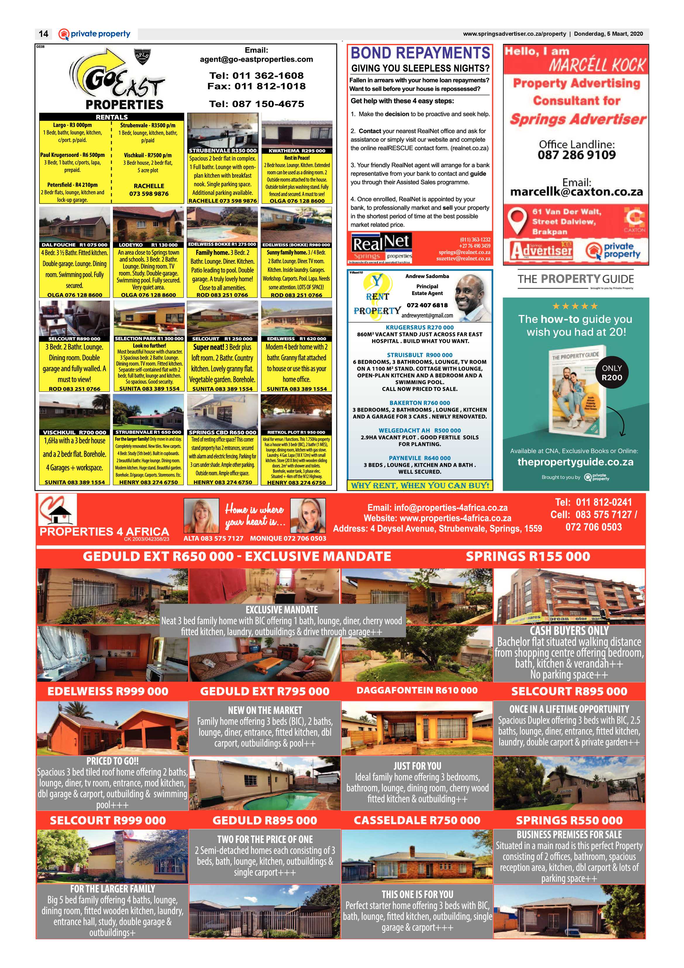 Springs Advertiser 05 March 2020 page 14