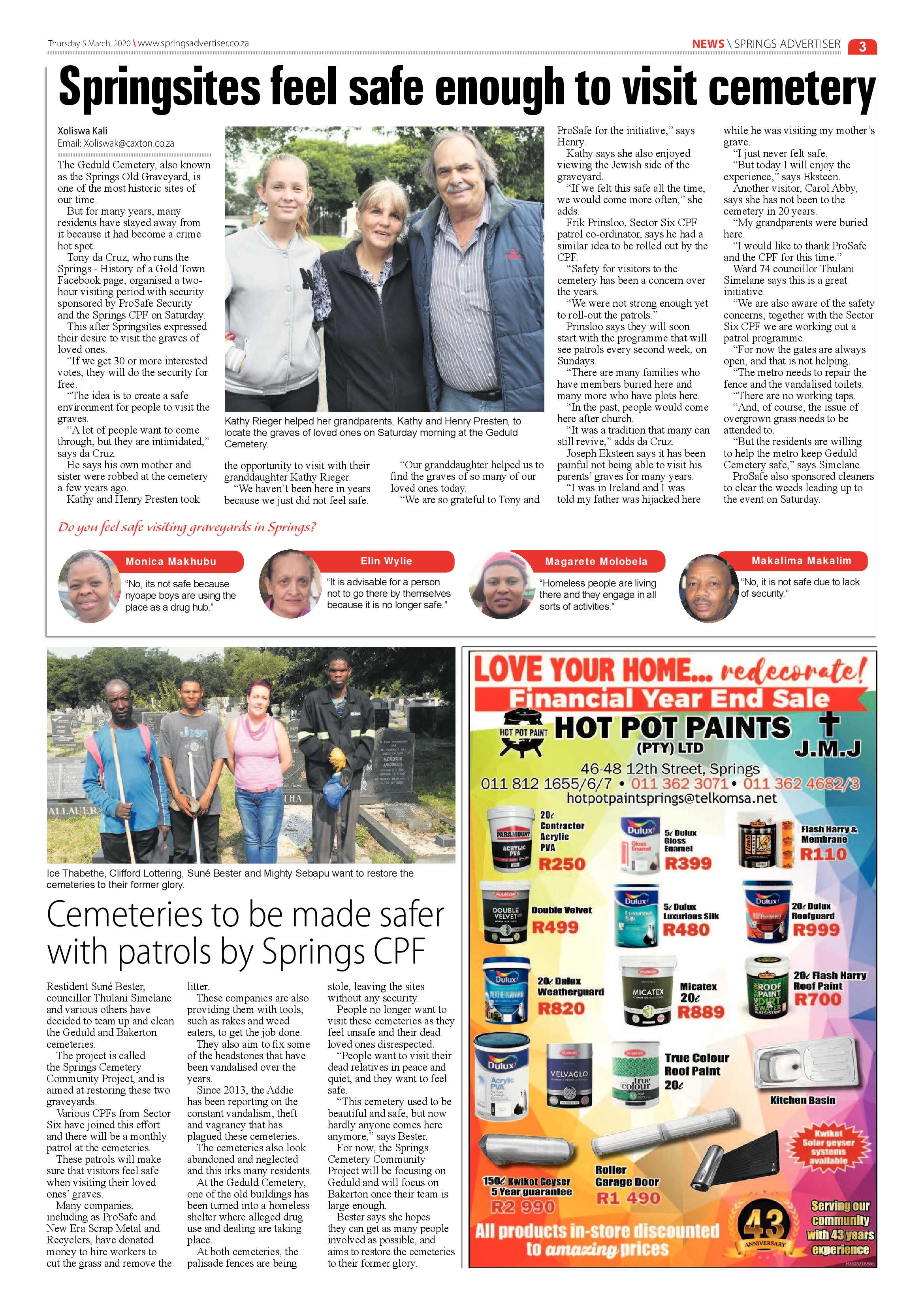 Springs Advertiser 05 March 2020 page 3