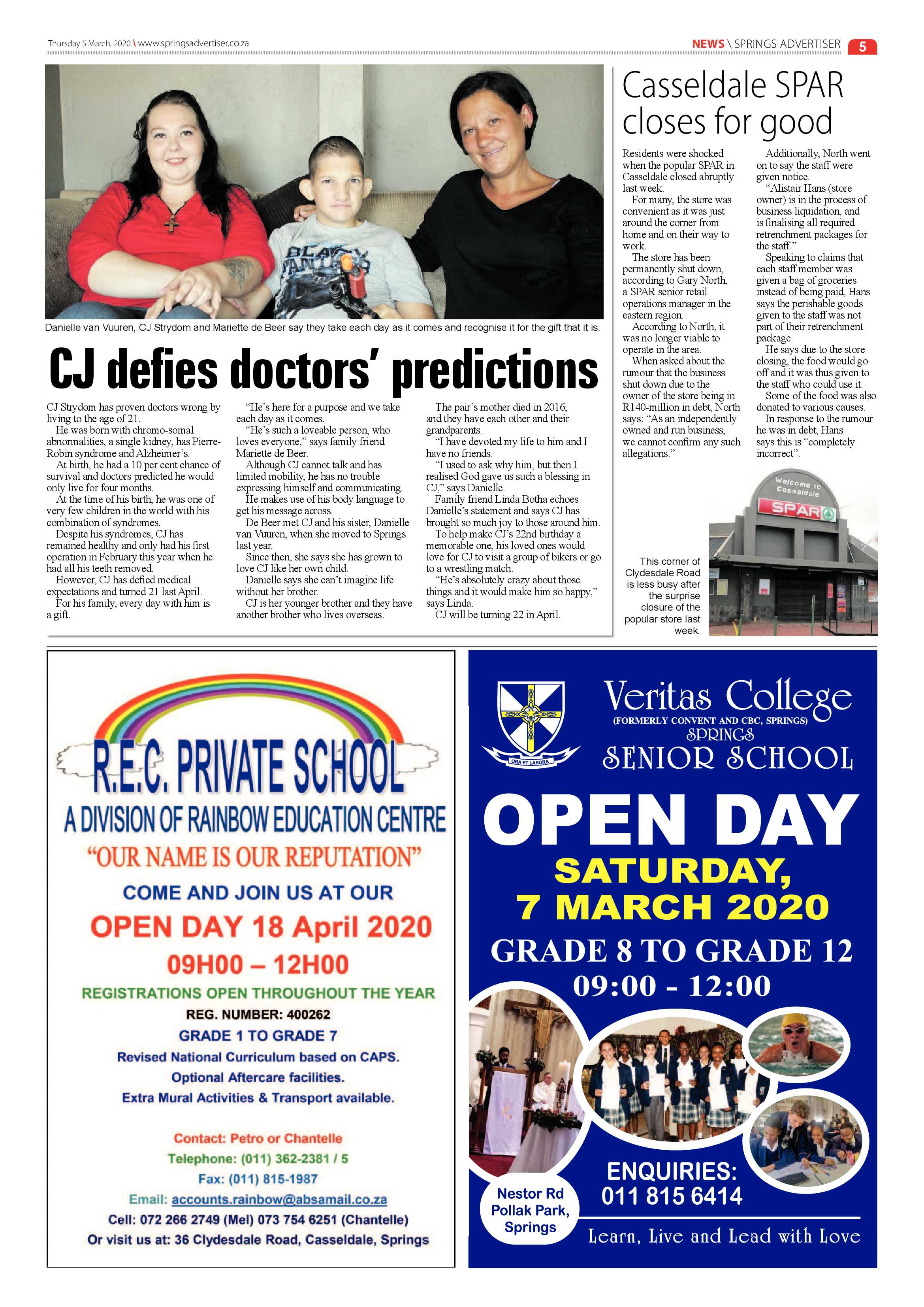 Springs Advertiser 05 March 2020 page 5