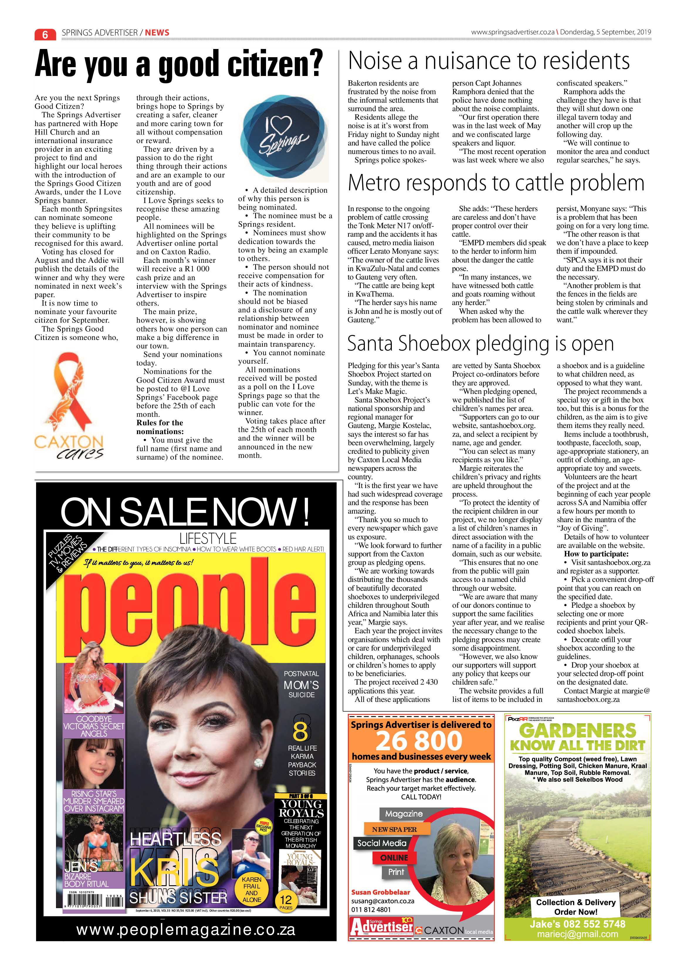 Springs Advertiser 05 September 2019 page 6