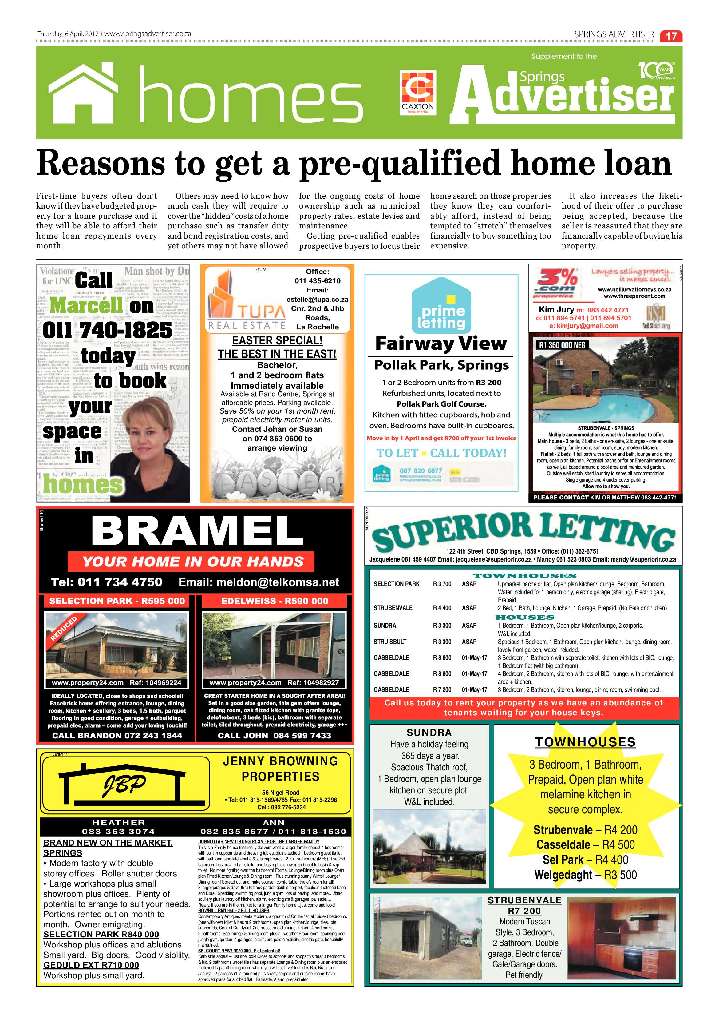 Springs Advertiser 06 April 2017 page 17
