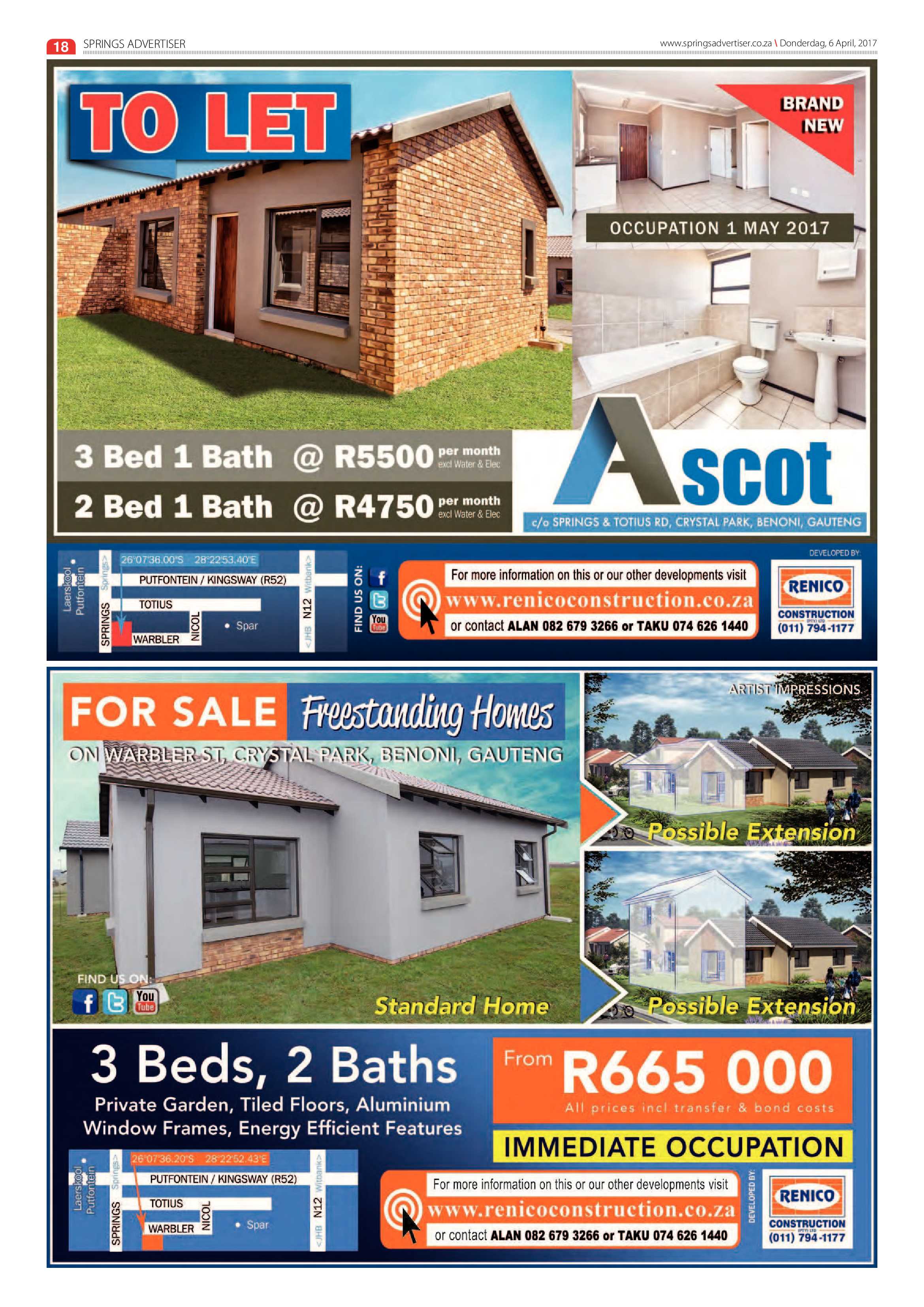 Springs Advertiser 06 April 2017 page 18