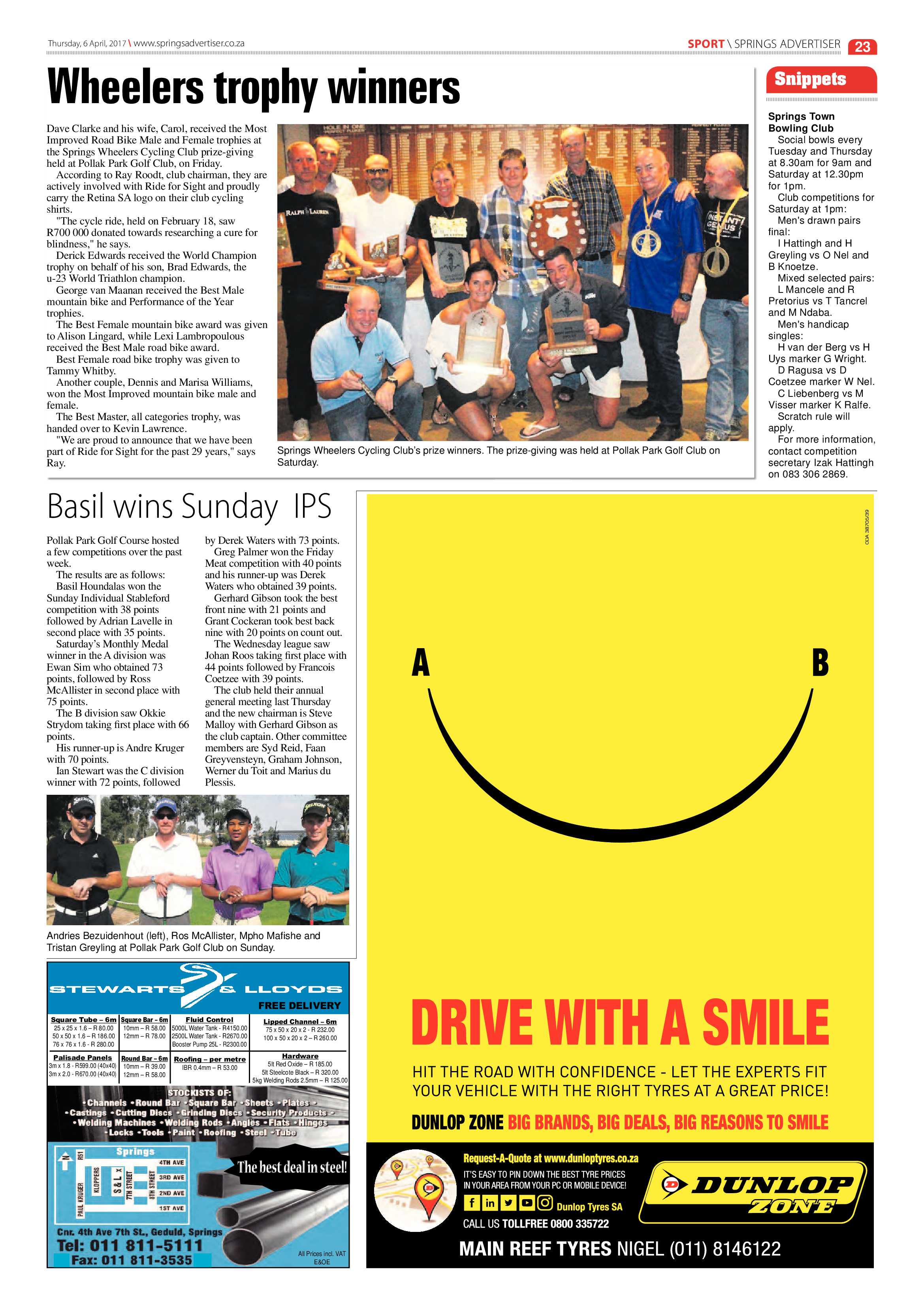 Springs Advertiser 06 April 2017 page 23