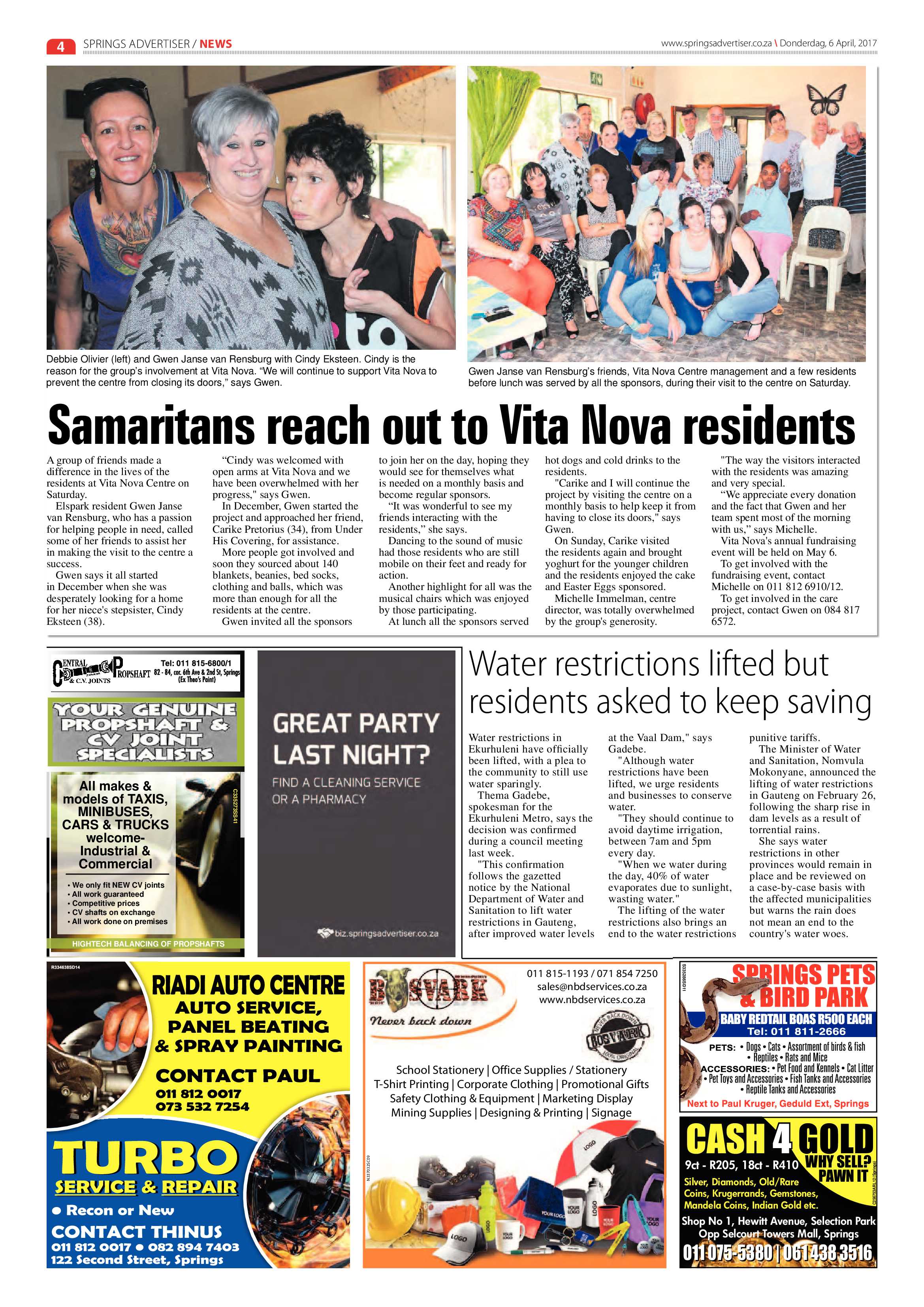 Springs Advertiser 06 April 2017 page 4