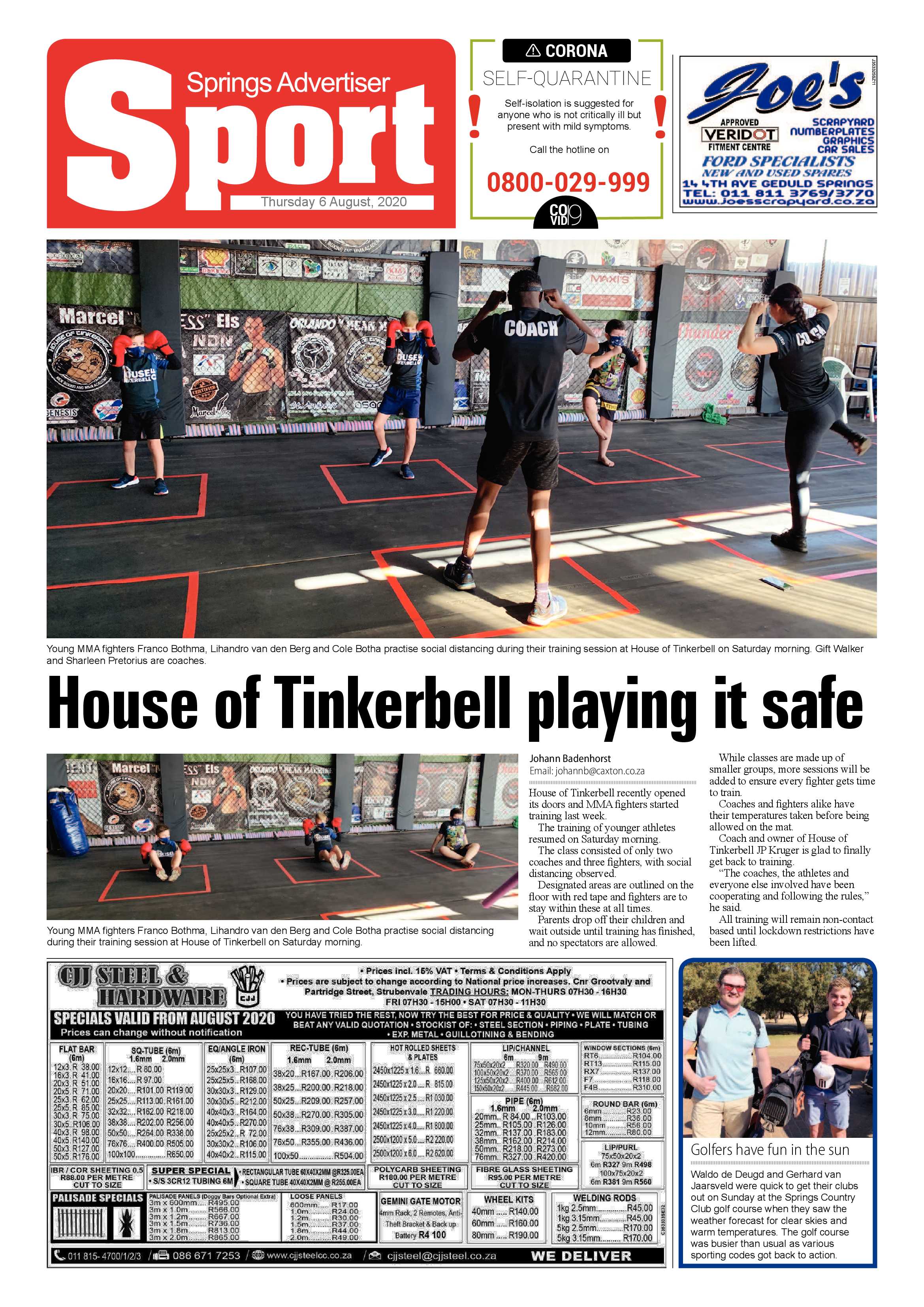 Springs Advertiser 06 August 2020 page 12