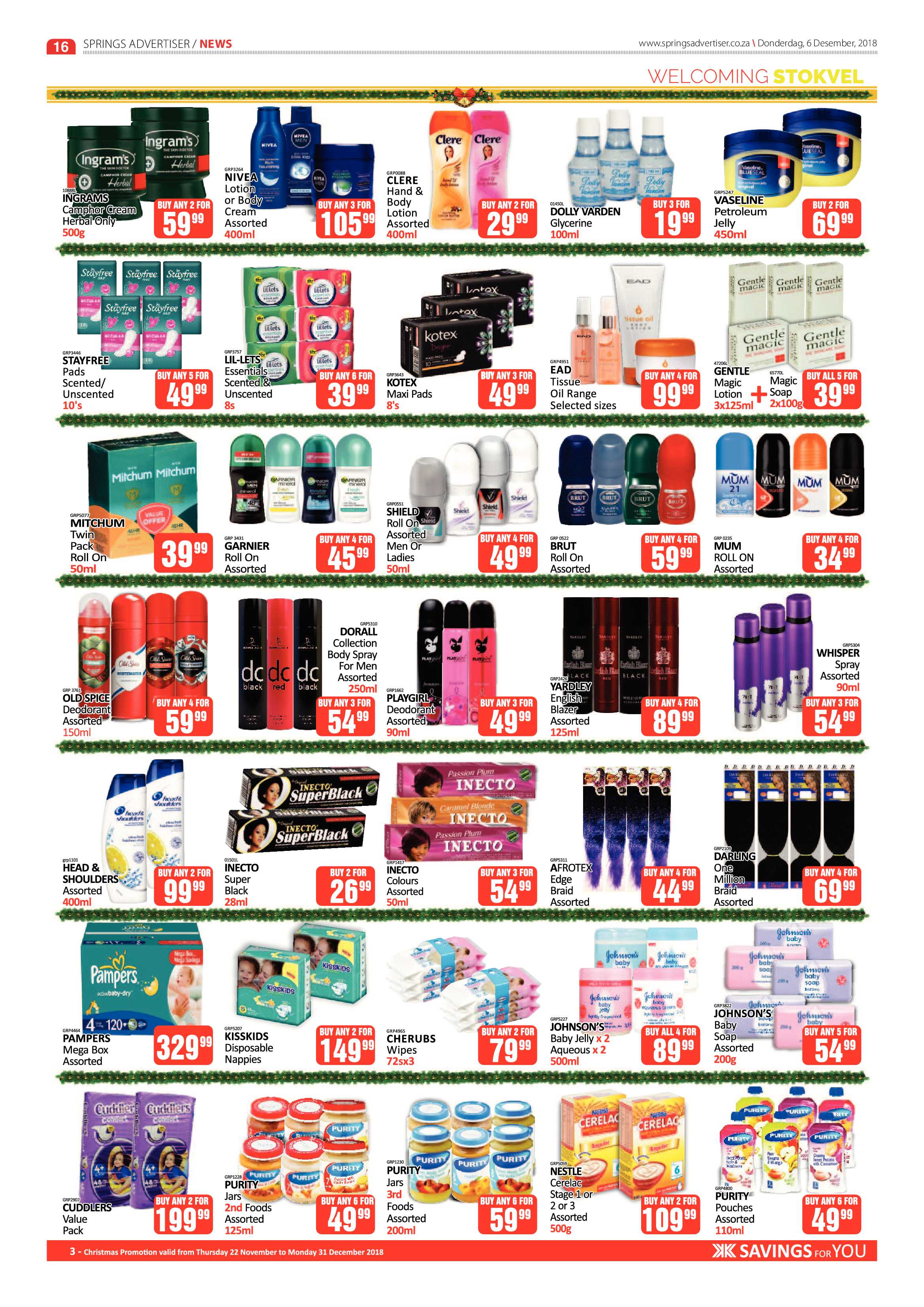 Springs Advertiser 06 December 2018 page 16