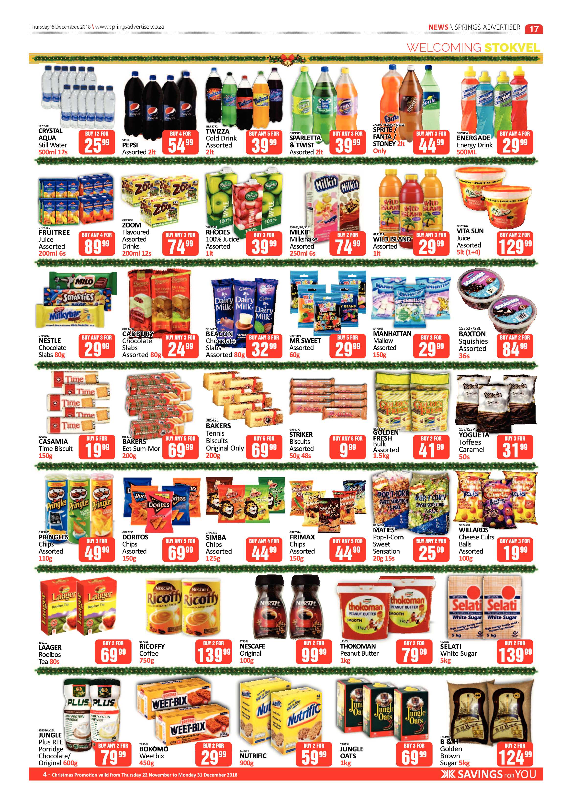 Springs Advertiser 06 December 2018 page 17