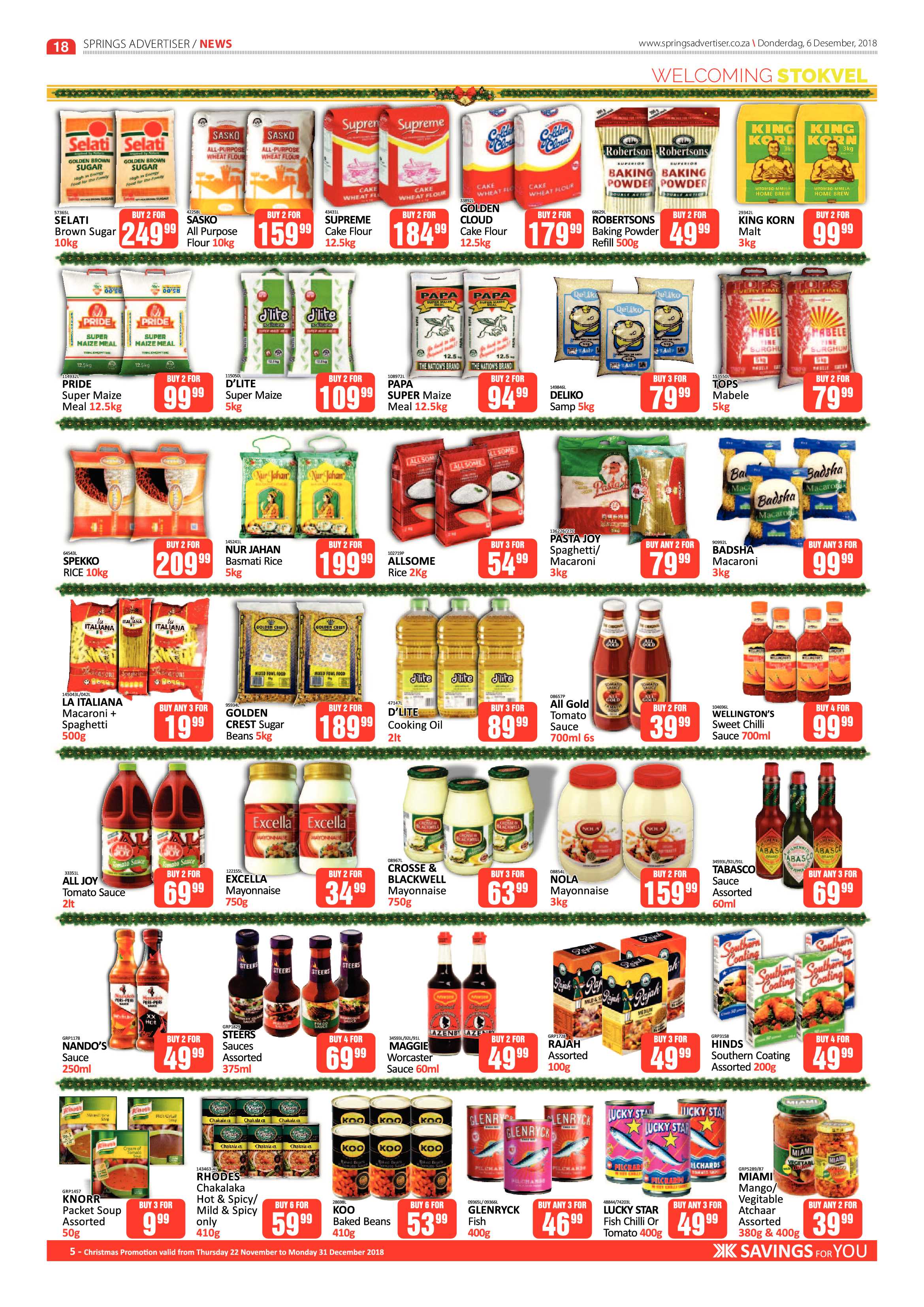 Springs Advertiser 06 December 2018 page 18