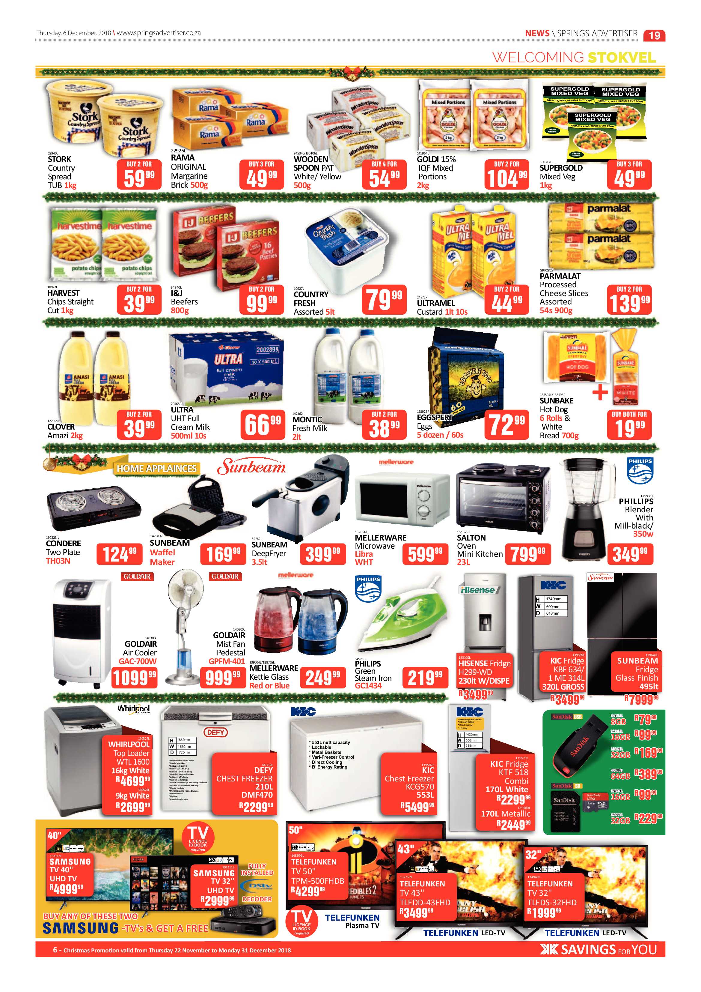 Springs Advertiser 06 December 2018 page 19