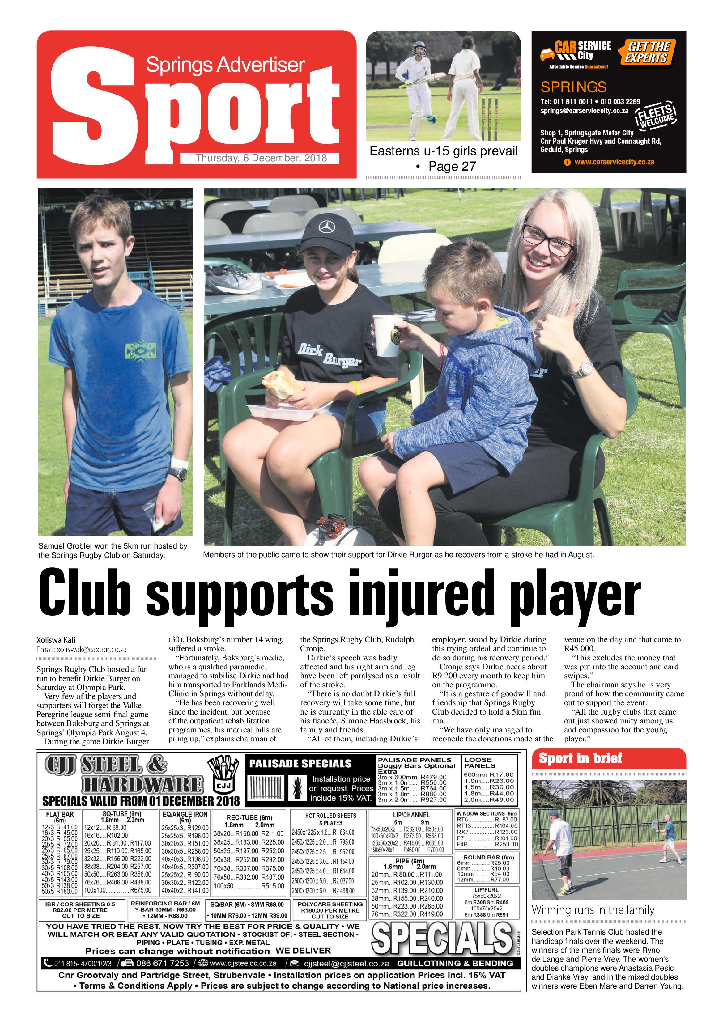 Springs Advertiser 06 December 2018 page 28