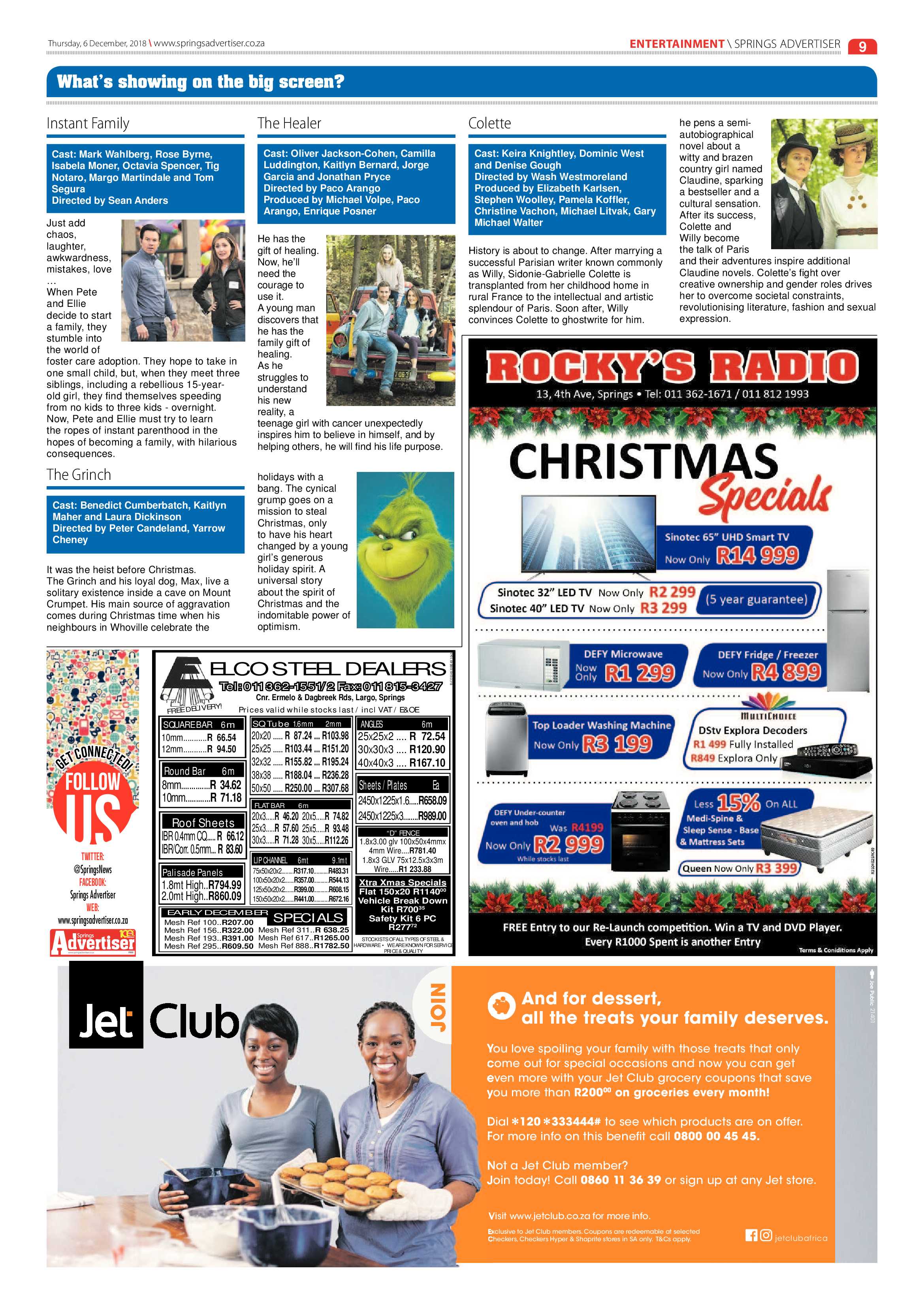 Springs Advertiser 06 December 2018 page 9