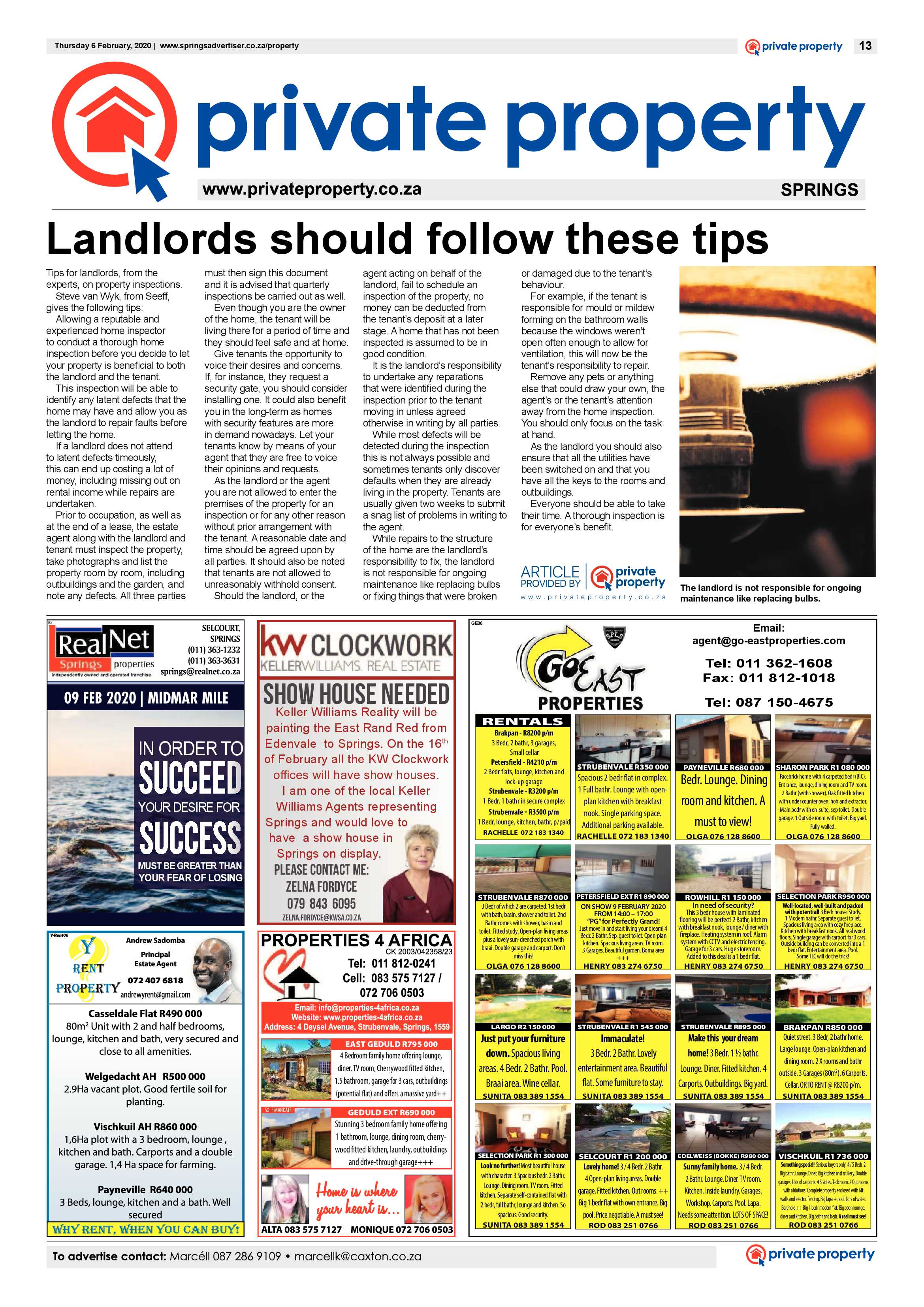 Springs Advertiser 06 February 2020 page 13