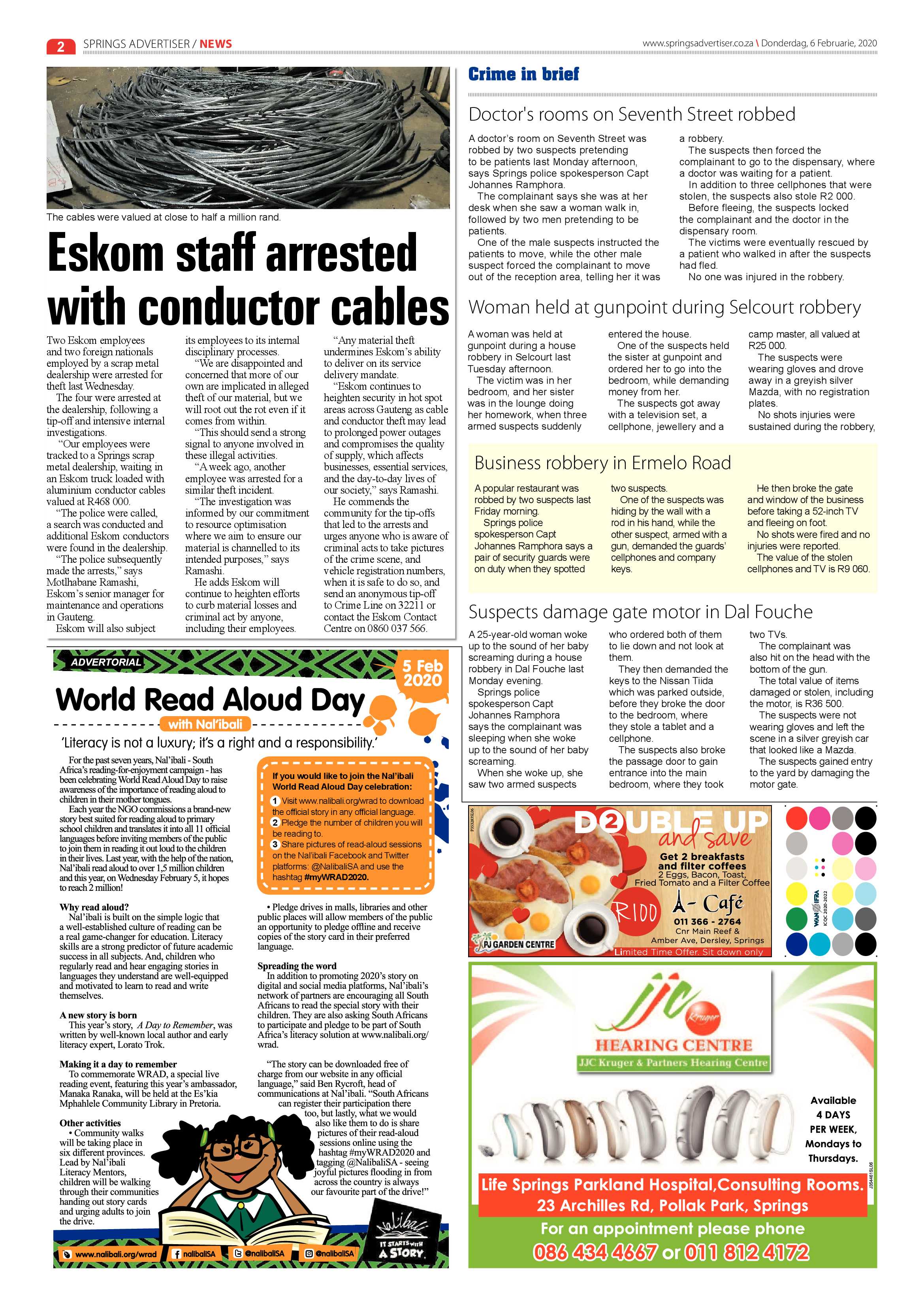 Springs Advertiser 06 February 2020 page 2