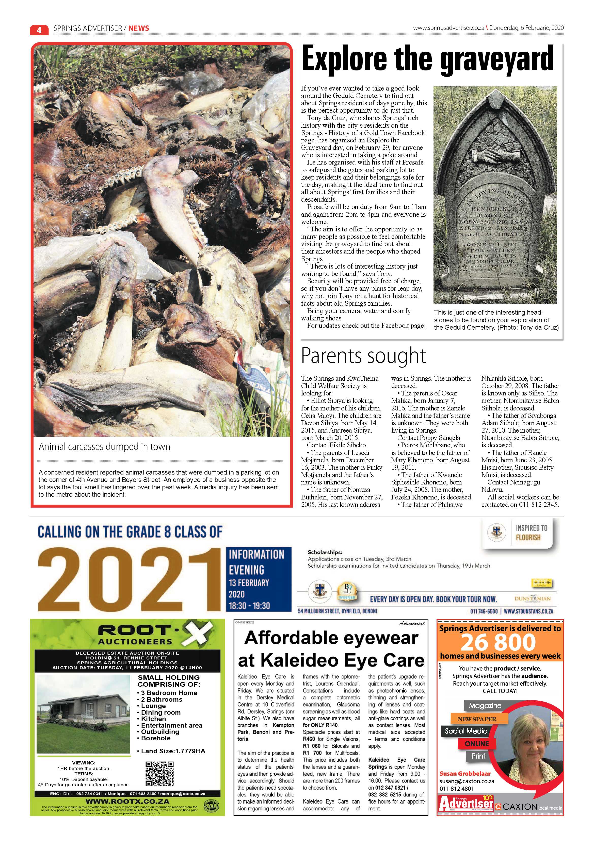 Springs Advertiser 06 February 2020 page 4