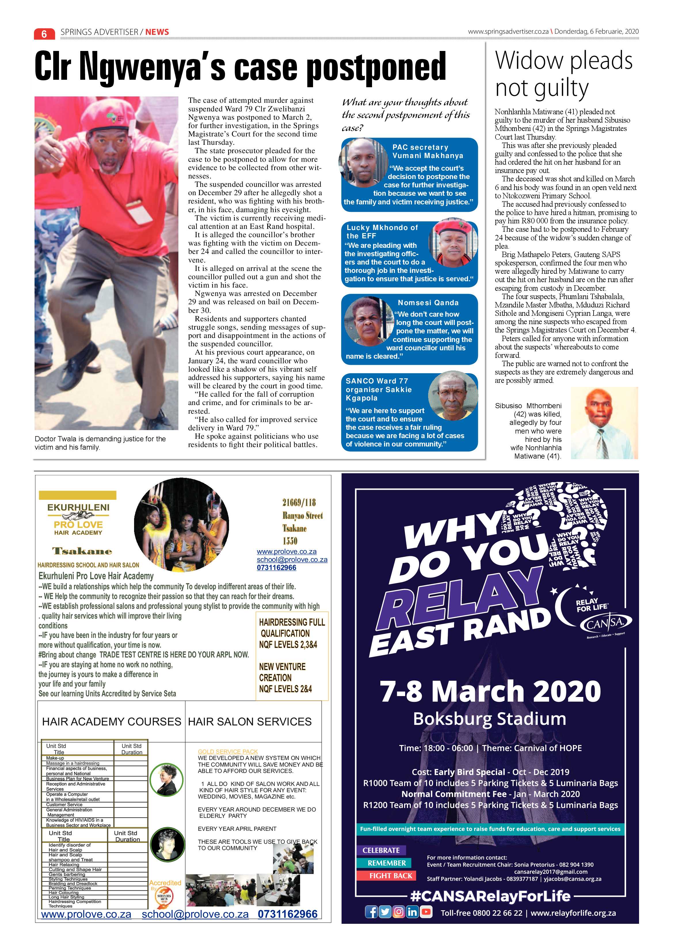 Springs Advertiser 06 February 2020 page 6