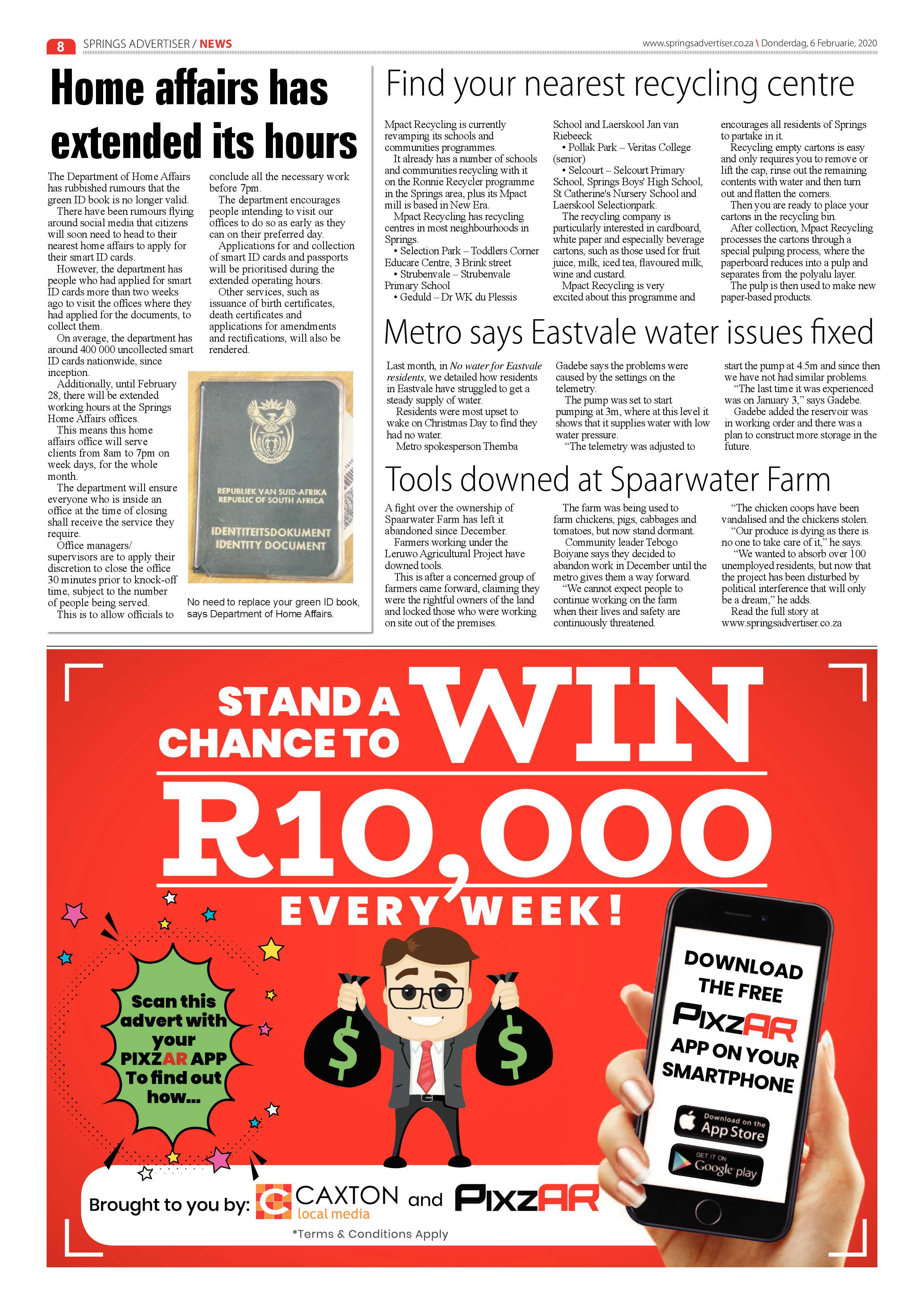 Springs Advertiser 06 February 2020 page 8