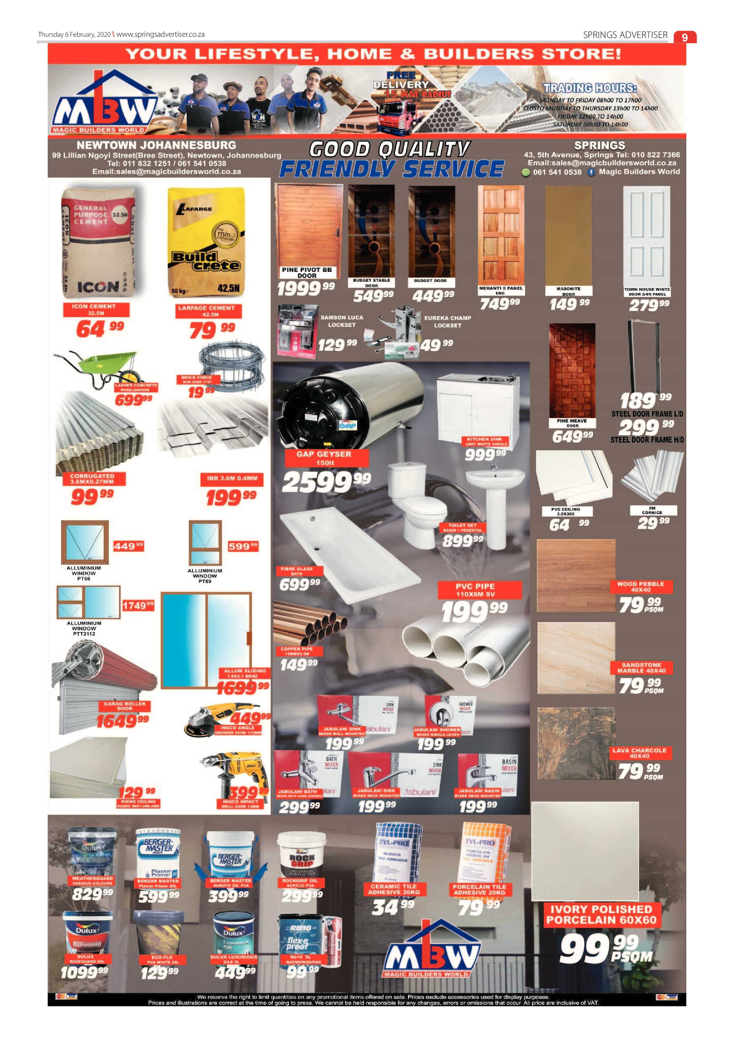 Springs Advertiser 06 February 2020 page 9